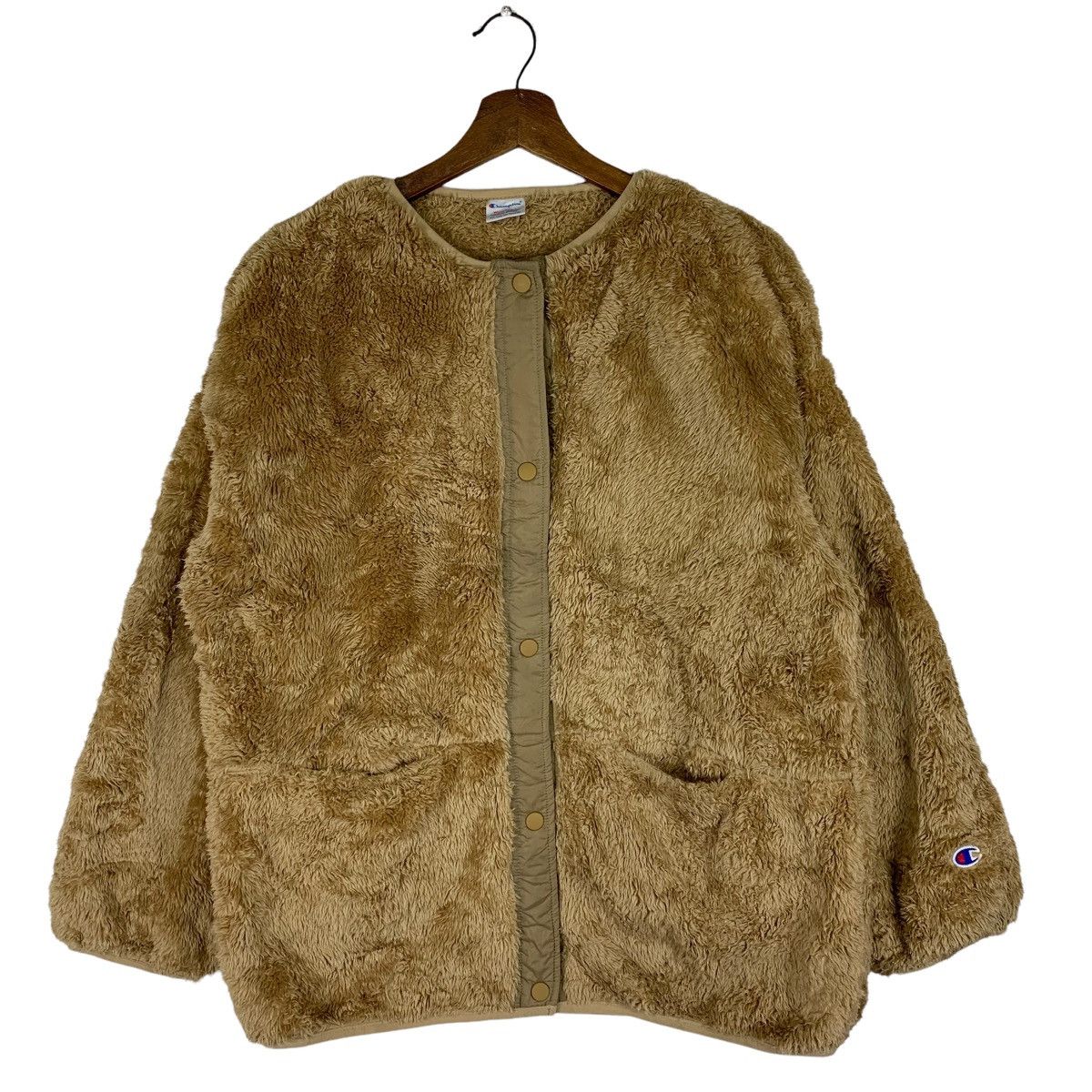 Champion Champion Sherpa Wool Reverse Button Sweatshirt Size US L / EU 52-54 / 3 - 1 Thumbnail