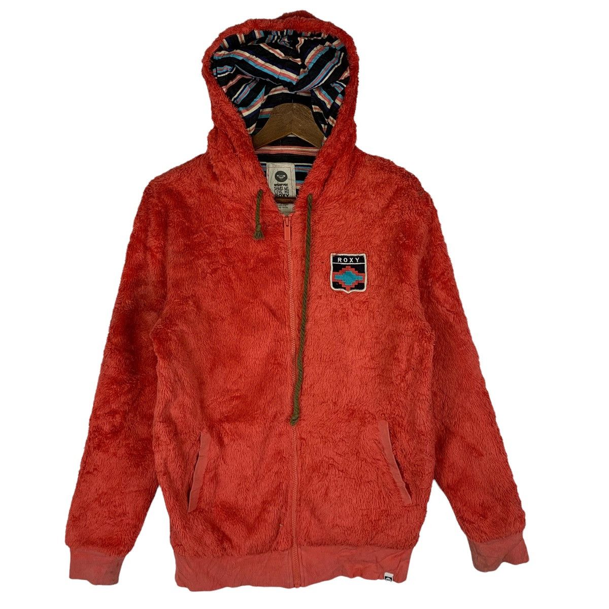Quiksilver Roxy Quiksilver Surfing Hoodie Sherpa Wool Sweatshirt Size US M / EU 48-50 / 2 - 1 Thumbnail