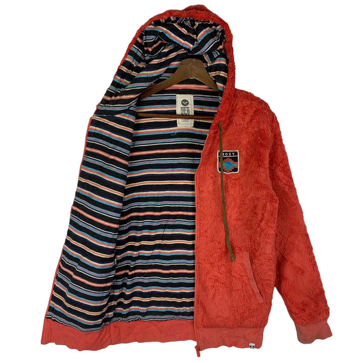 Quiksilver Roxy Quiksilver Surfing Hoodie Sherpa Wool Sweatshirt Size US M / EU 48-50 / 2 - 4 Thumbnail