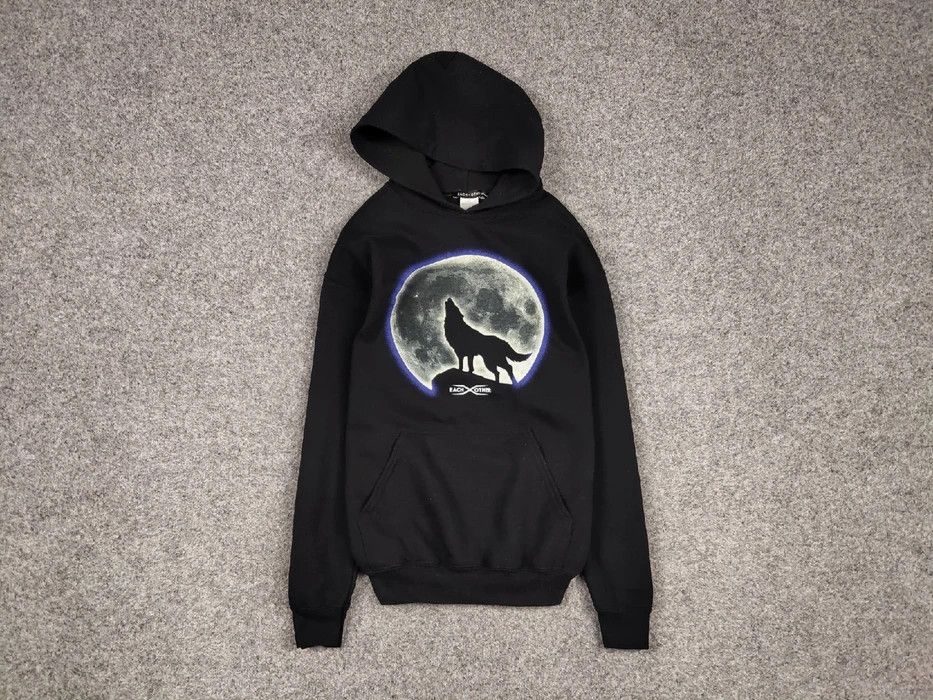 EACH x OTHER Each x Other Black Hoodie Wolf and Moon logo Size US M / EU 48-50 / 2 - 1 Thumbnail