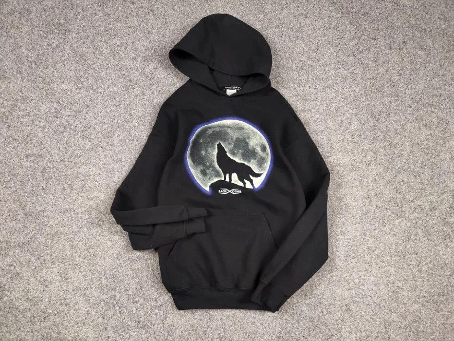 EACH x OTHER Each x Other Black Hoodie Wolf and Moon logo Size US M / EU 48-50 / 2 - 6 Thumbnail