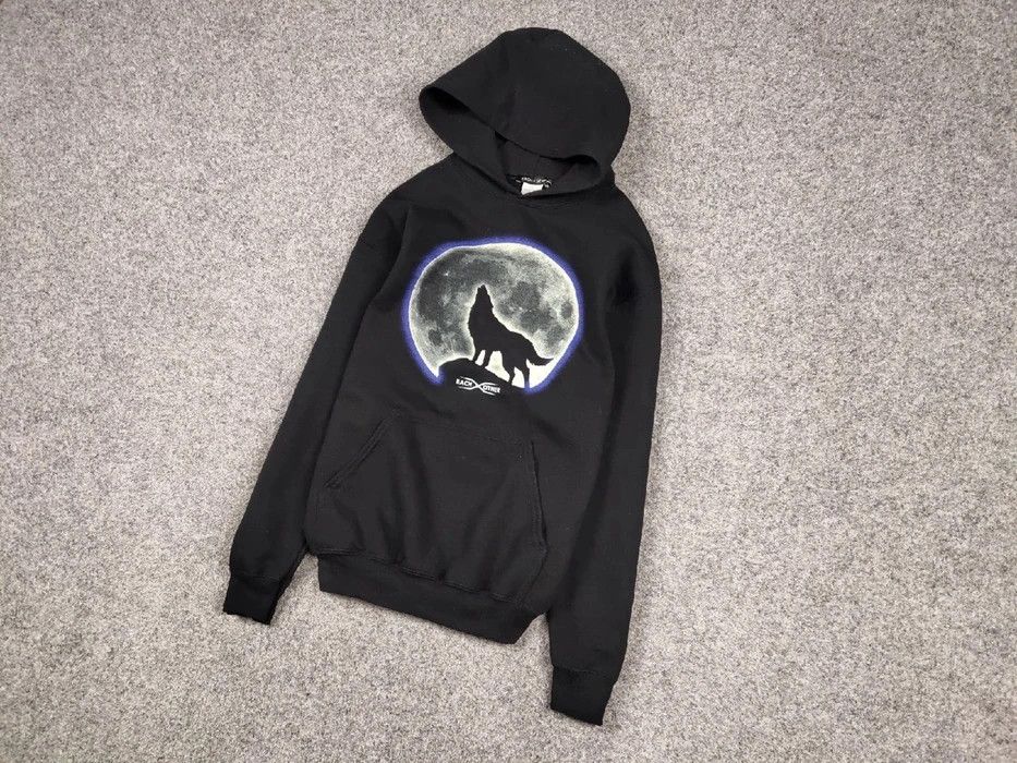 EACH x OTHER Each x Other Black Hoodie Wolf and Moon logo Size US M / EU 48-50 / 2 - 2 Thumbnail