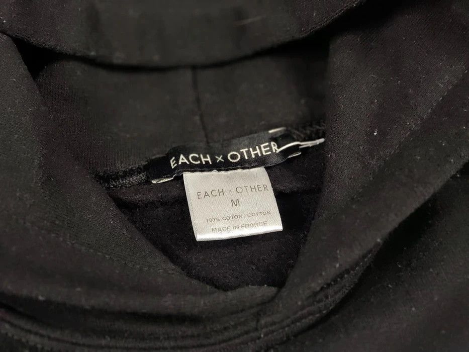 EACH x OTHER Each x Other Black Hoodie Wolf and Moon logo Size US M / EU 48-50 / 2 - 10 Thumbnail