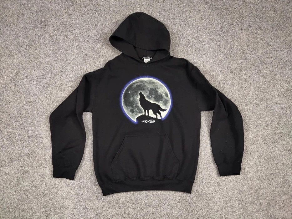 EACH x OTHER Each x Other Black Hoodie Wolf and Moon logo Size US M / EU 48-50 / 2 - 7 Thumbnail