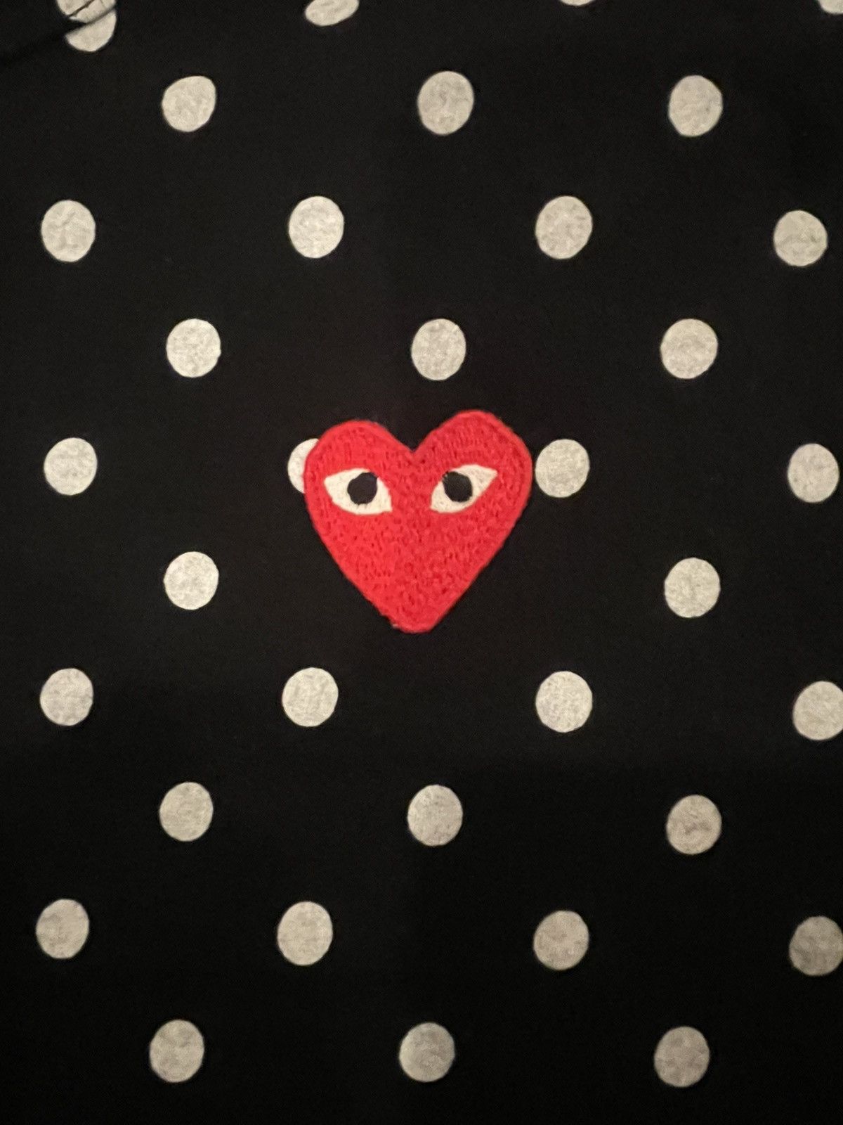 Comme des Garcons CDG The Play L/S Polka Dot hoodie Size US L / EU 52-54 / 3 - 2 Thumbnail