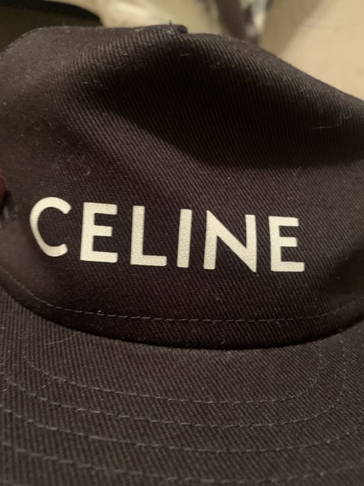 Celine Black Celine Mesh Trucker Hat. Size ONE SIZE - 12 Preview