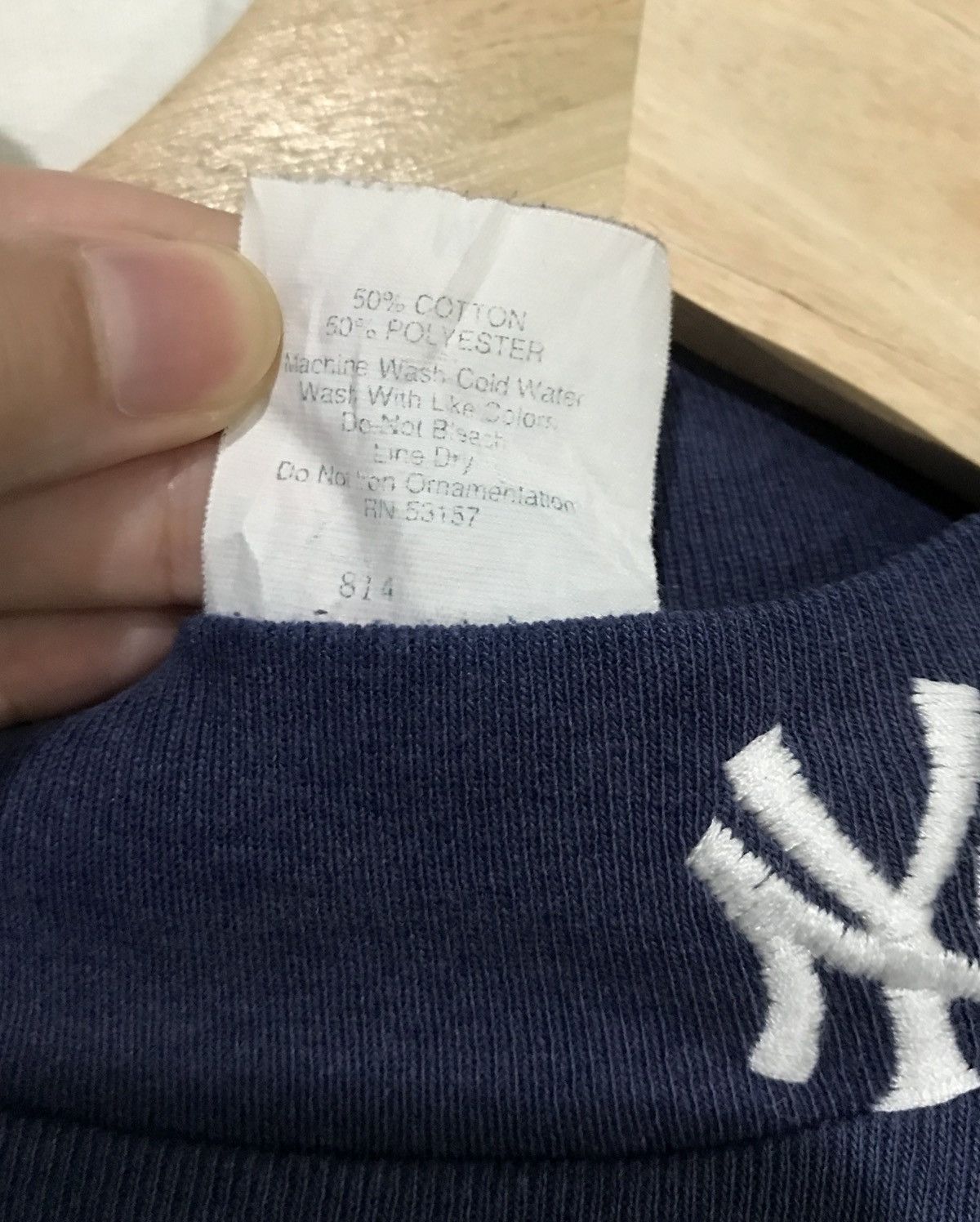 Majestic × New York Yankees Vintage Majestic Faded New York Yankees Sweatshirt USA Size US M / EU 48-50 / 2 - 7 Thumbnail