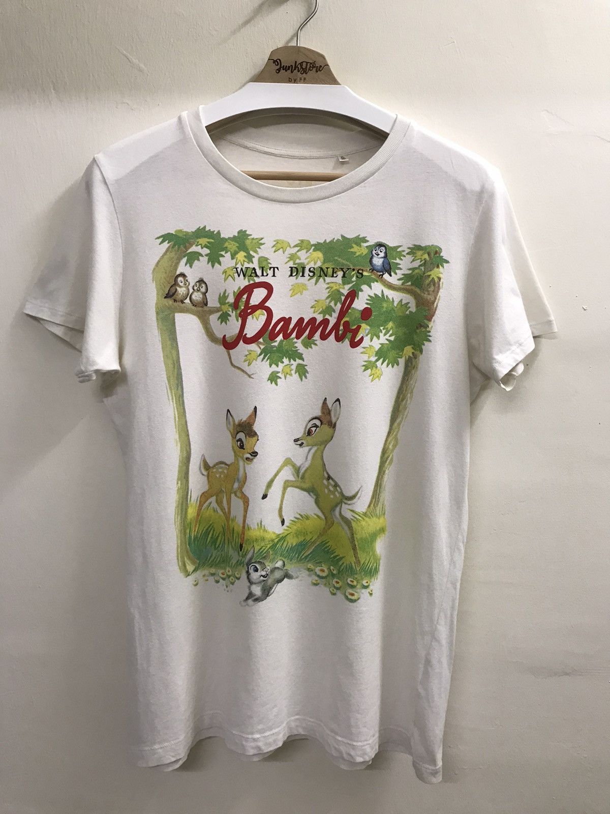 Vintage 80s Walt Disney 2024 bambi Movie promo size XL