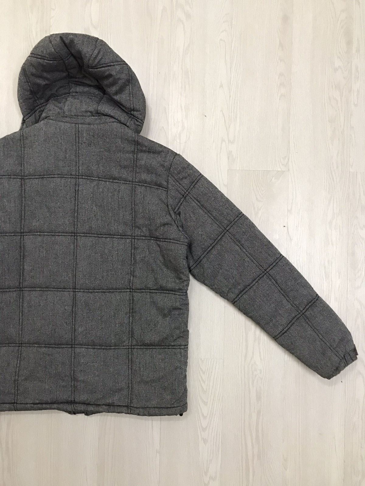 Final Home × Issey Miyake A.V.V Homme Puffer Jacket Rayon Hoodie Puffer Size US M / EU 48-50 / 2 - 9 Thumbnail