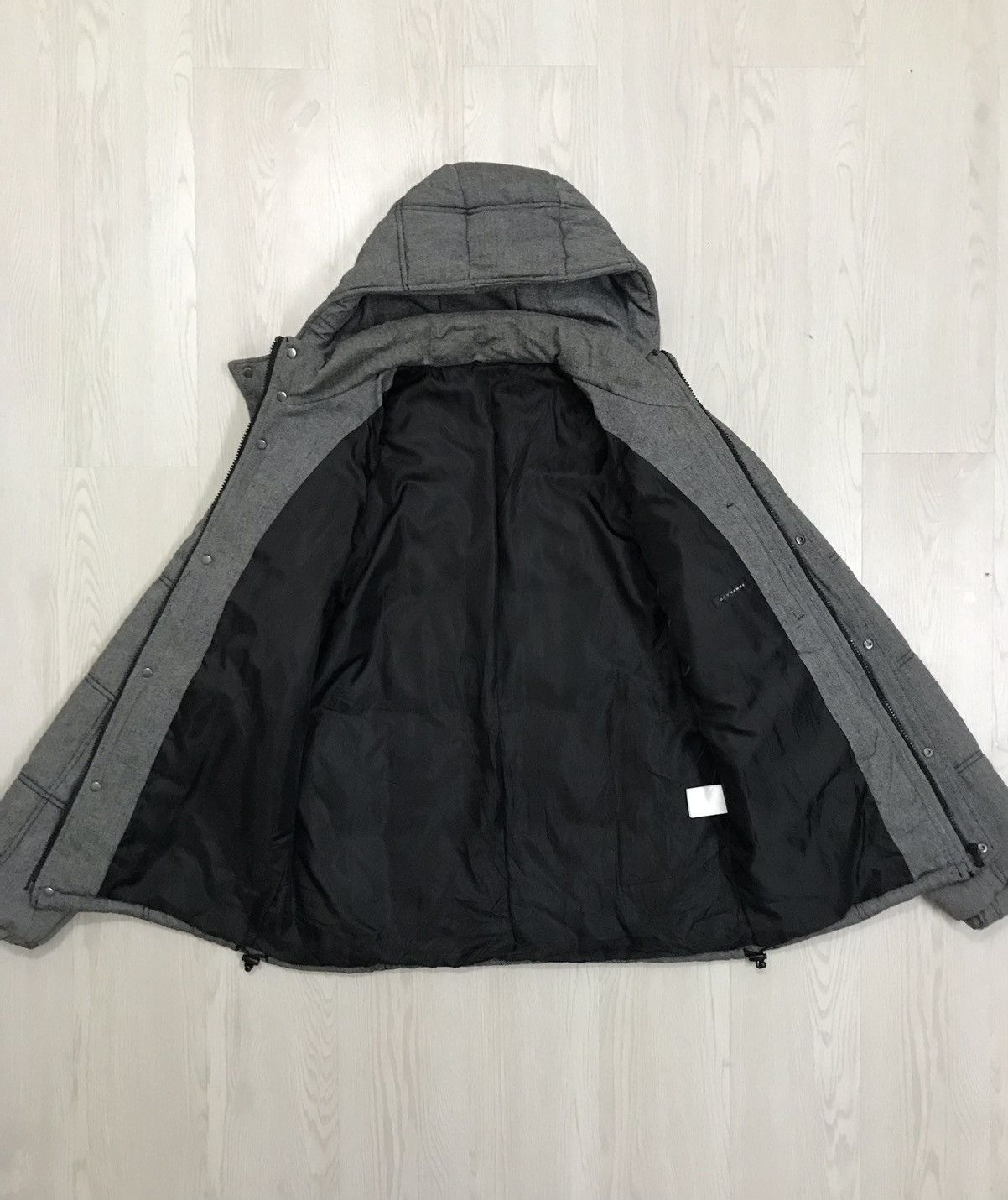Final Home × Issey Miyake A.V.V Homme Puffer Jacket Rayon Hoodie Puffer Size US M / EU 48-50 / 2 - 10 Thumbnail