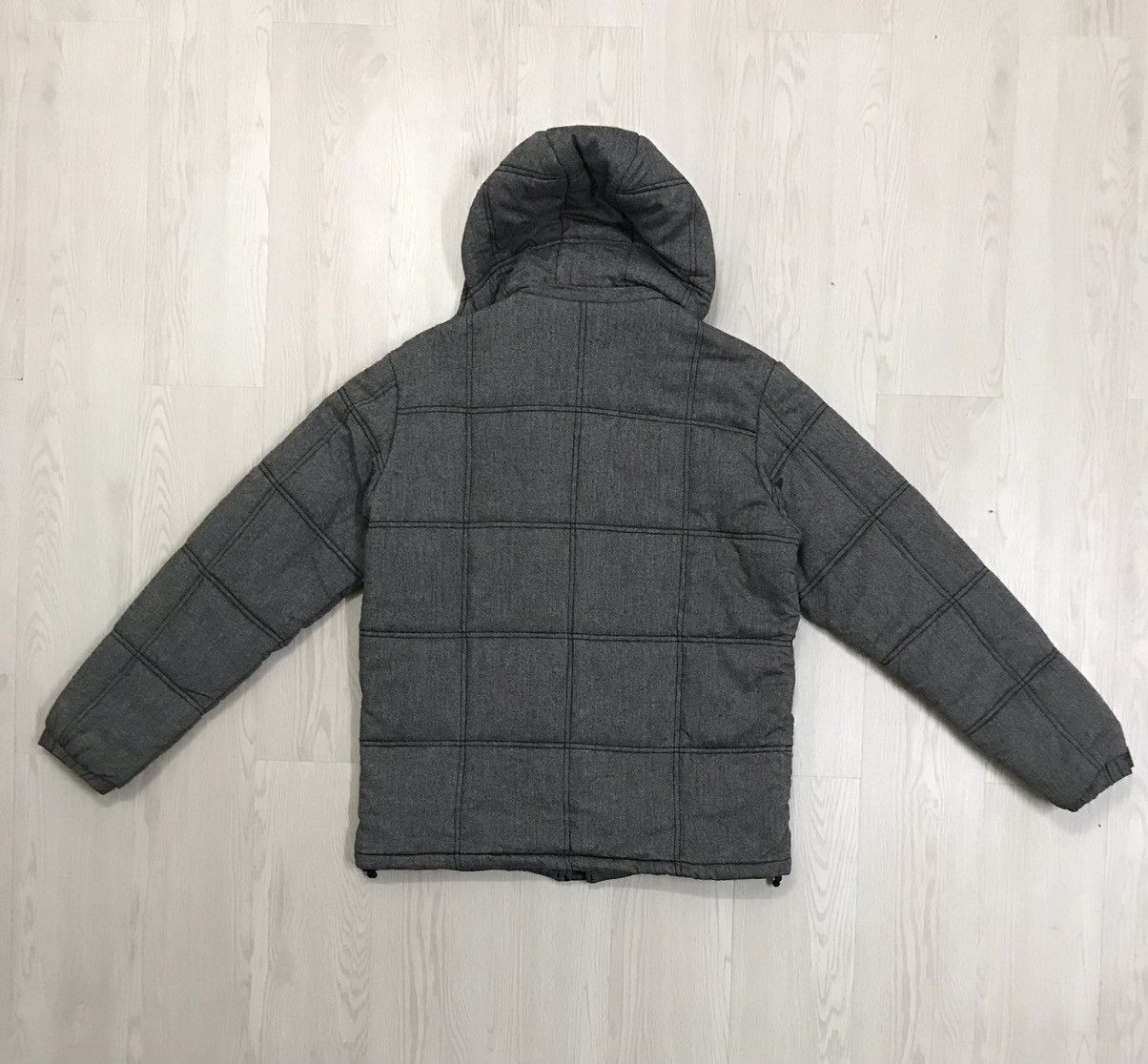 Final Home × Issey Miyake A.V.V Homme Puffer Jacket Rayon Hoodie Puffer Size US M / EU 48-50 / 2 - 7 Thumbnail