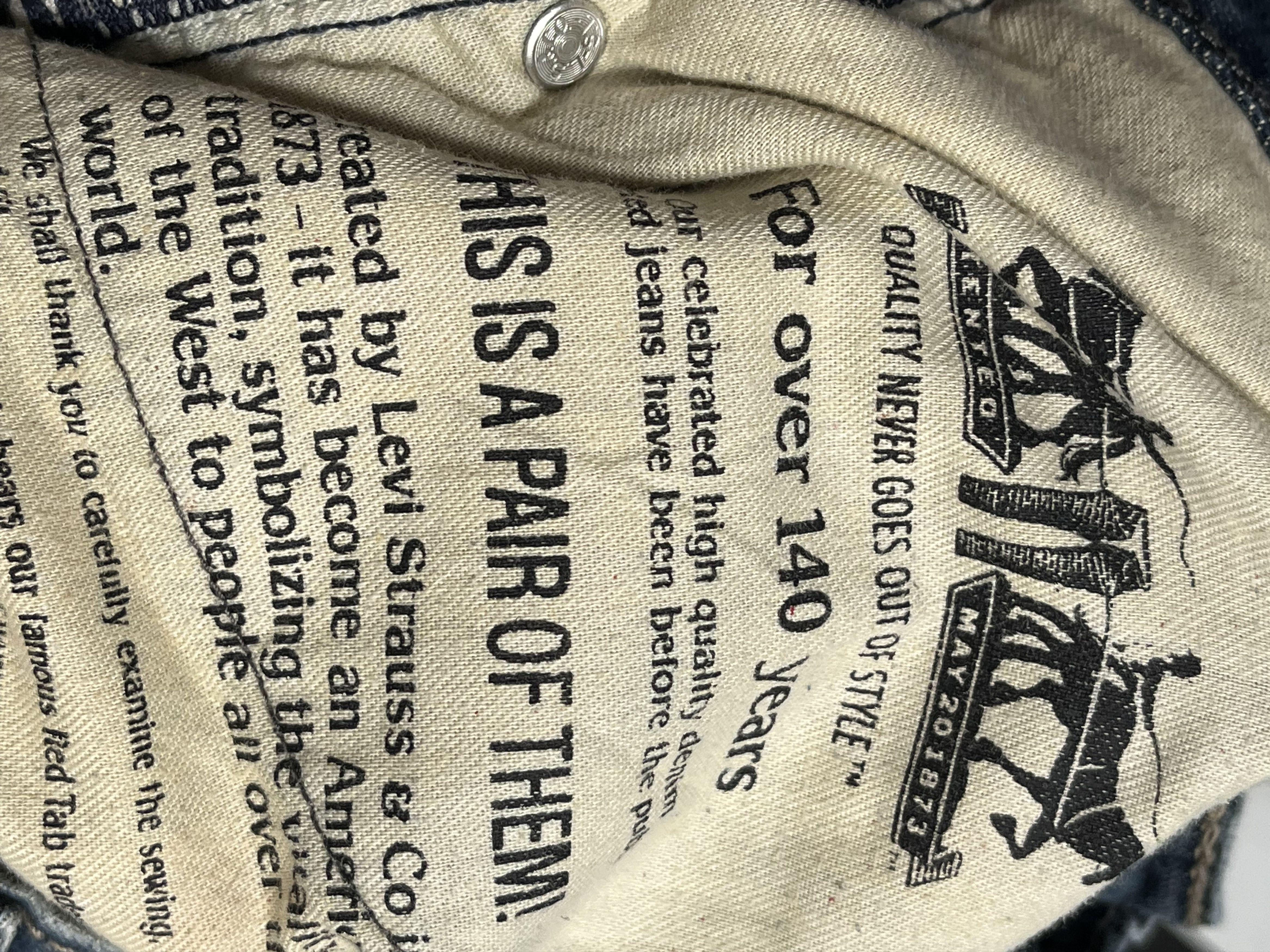 Levi's × Vintage Vintage Levis 514 Distressed Denim Jeans L233 Size US 32 / EU 48 - 10 Thumbnail