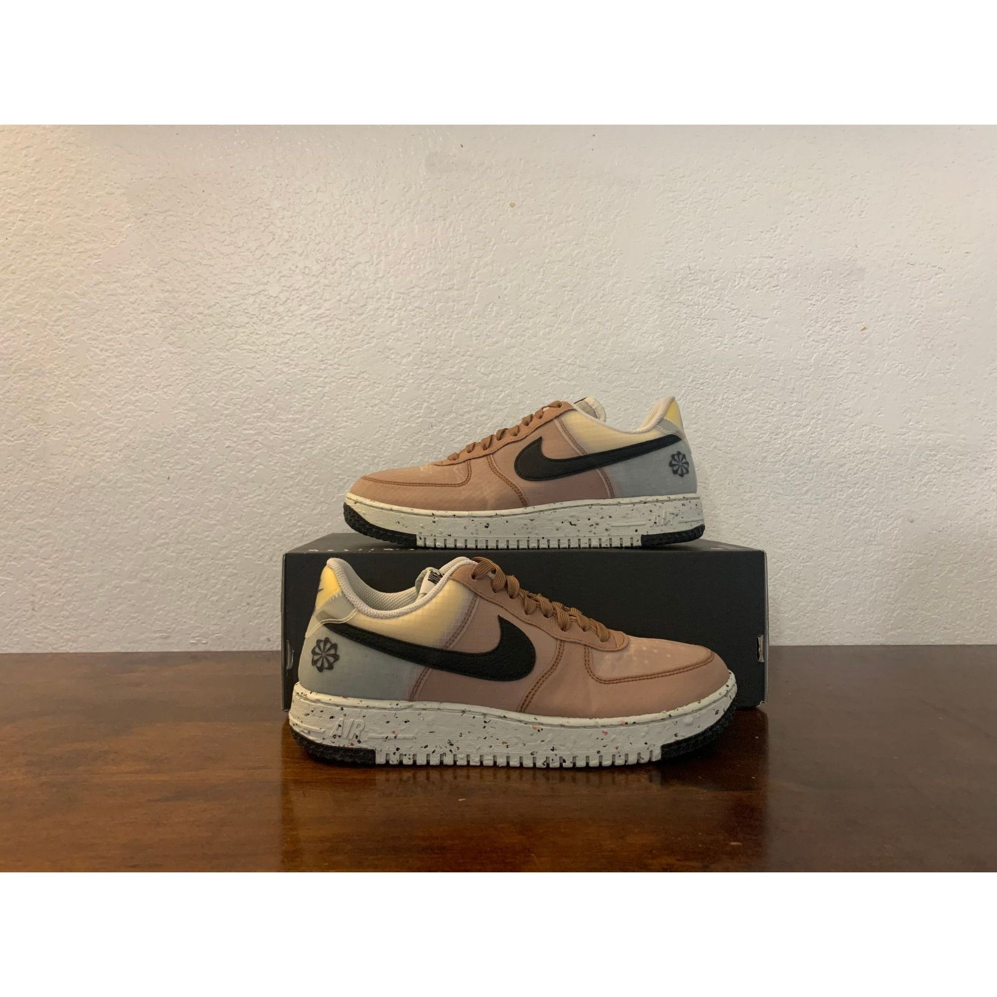 New Nike Air Force 1 Crater Archaeo Brown Black DH2521-200 Mens Sz 9