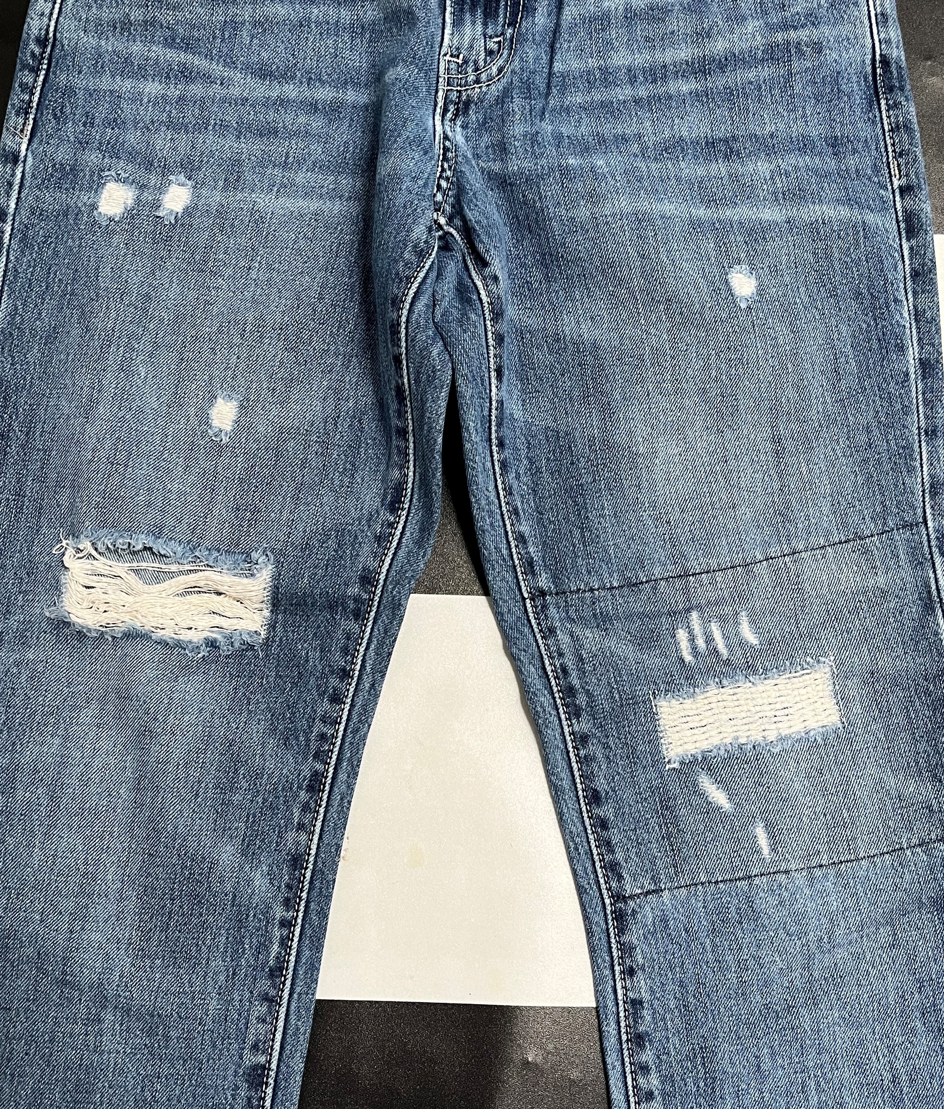 Levi's × Vintage Vintage Levis 513 Distressed Denim Jeans L236 Size US 28 / EU 44 - 3 Thumbnail