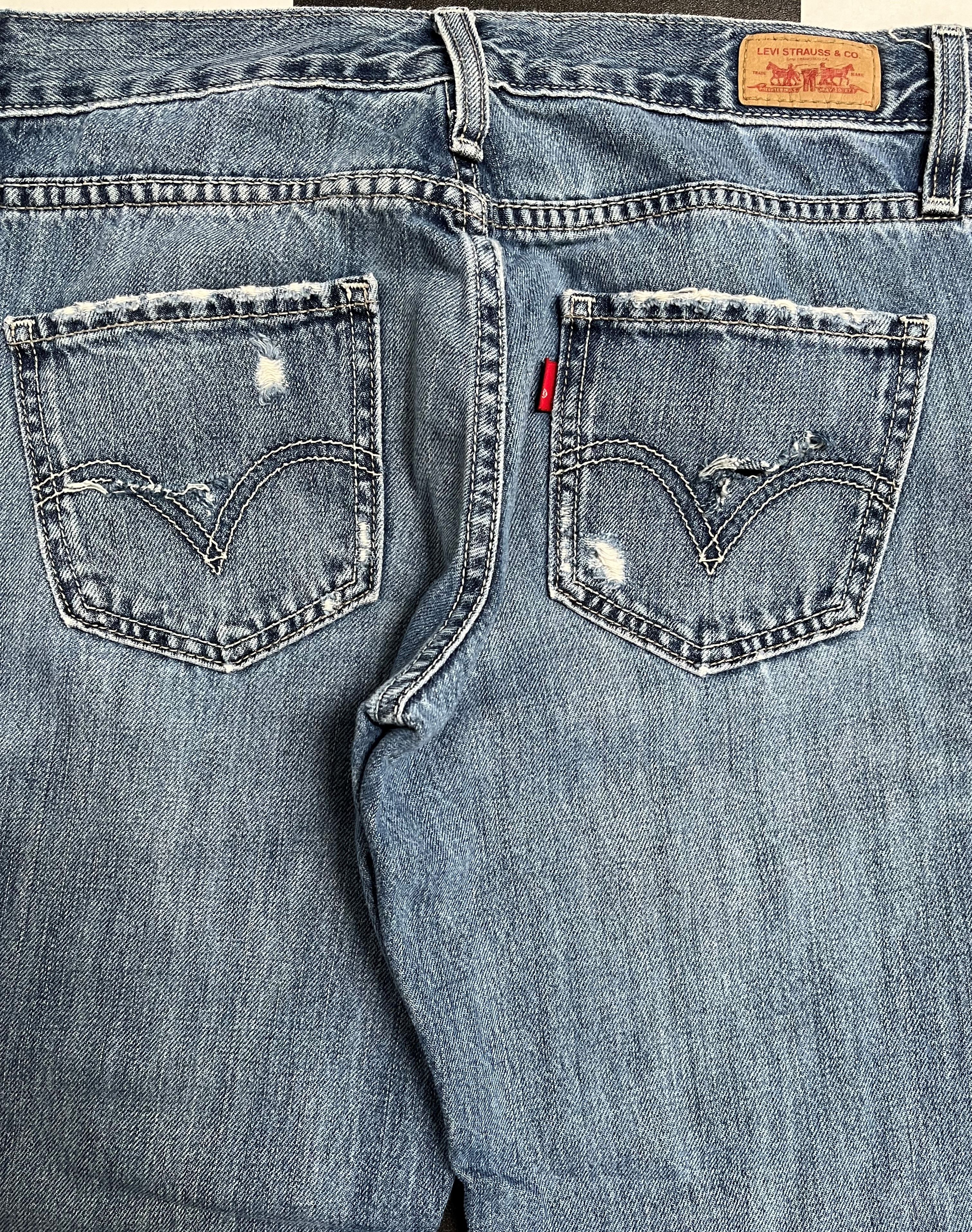 Levi's × Vintage Vintage Levis 513 Distressed Denim Jeans L236 Size US 28 / EU 44 - 8 Thumbnail