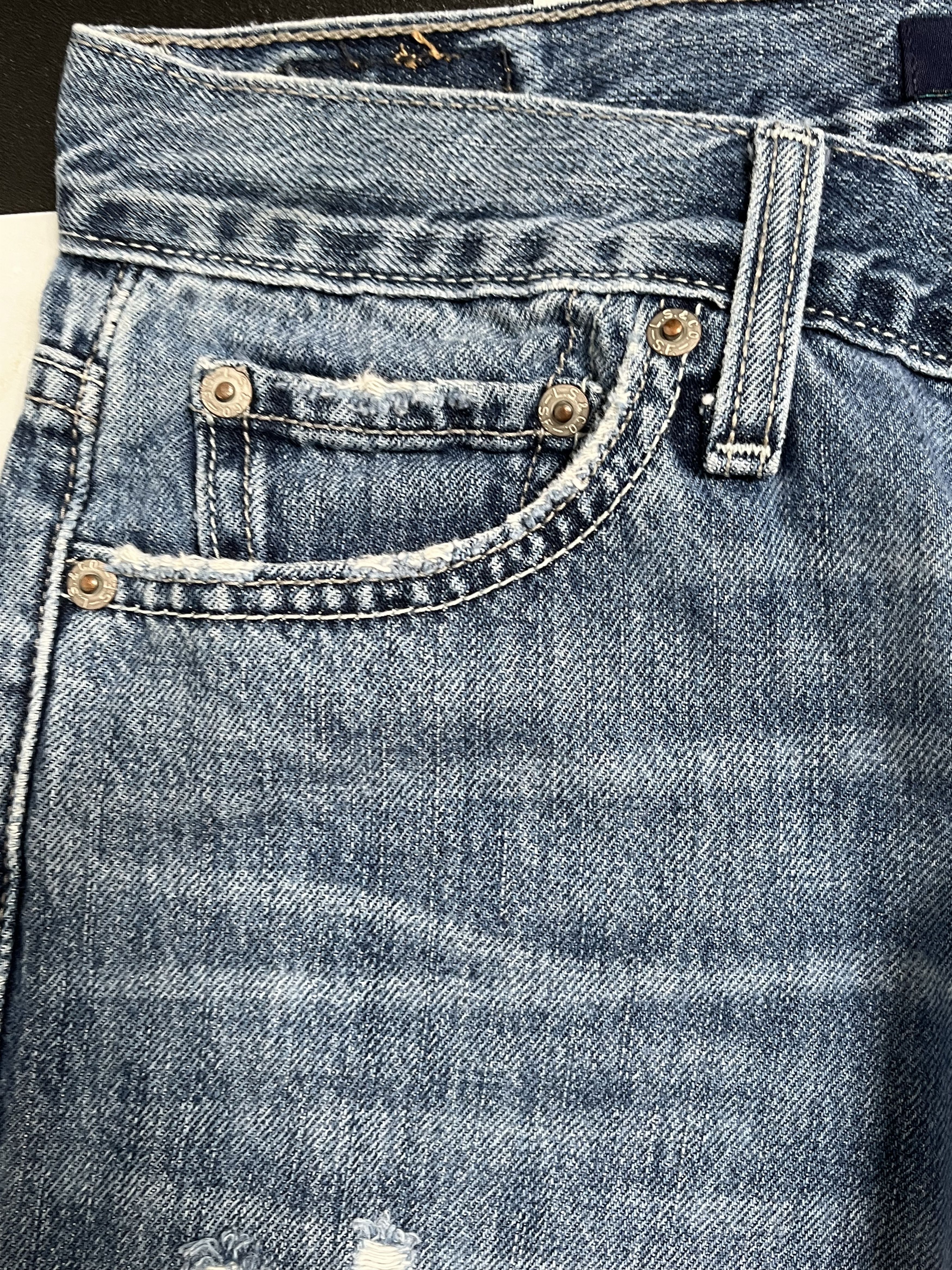 Levi's × Vintage Vintage Levis 513 Distressed Denim Jeans L236 Size US 28 / EU 44 - 4 Thumbnail