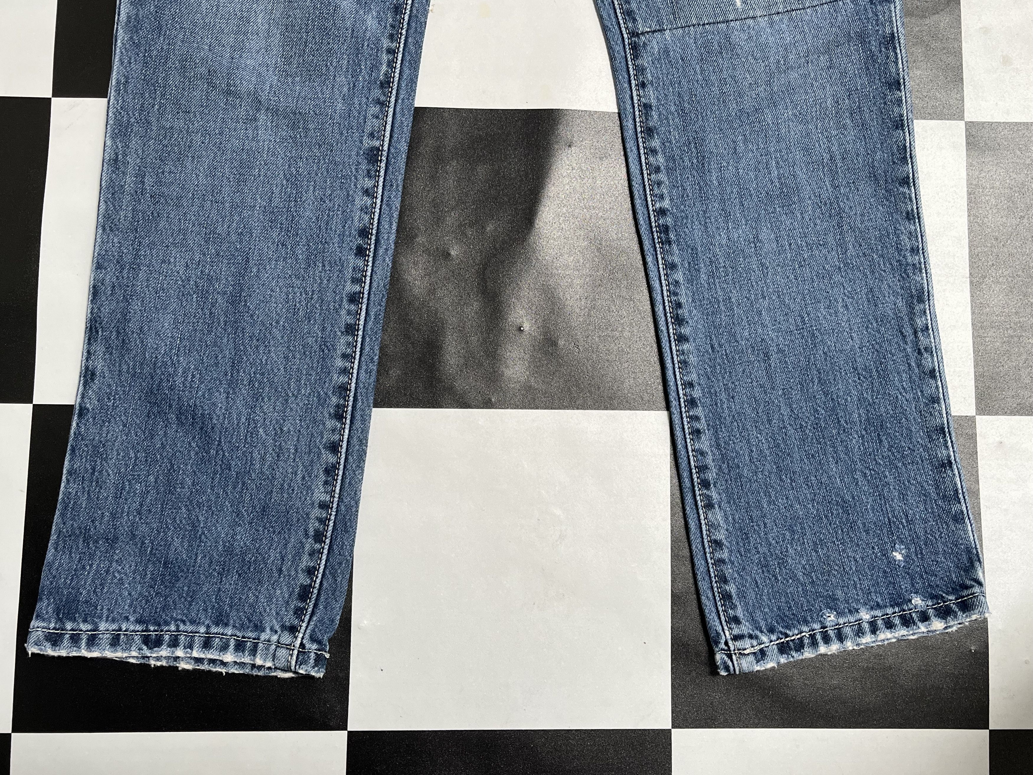 Levi's × Vintage Vintage Levis 513 Distressed Denim Jeans L236 Size US 28 / EU 44 - 7 Thumbnail