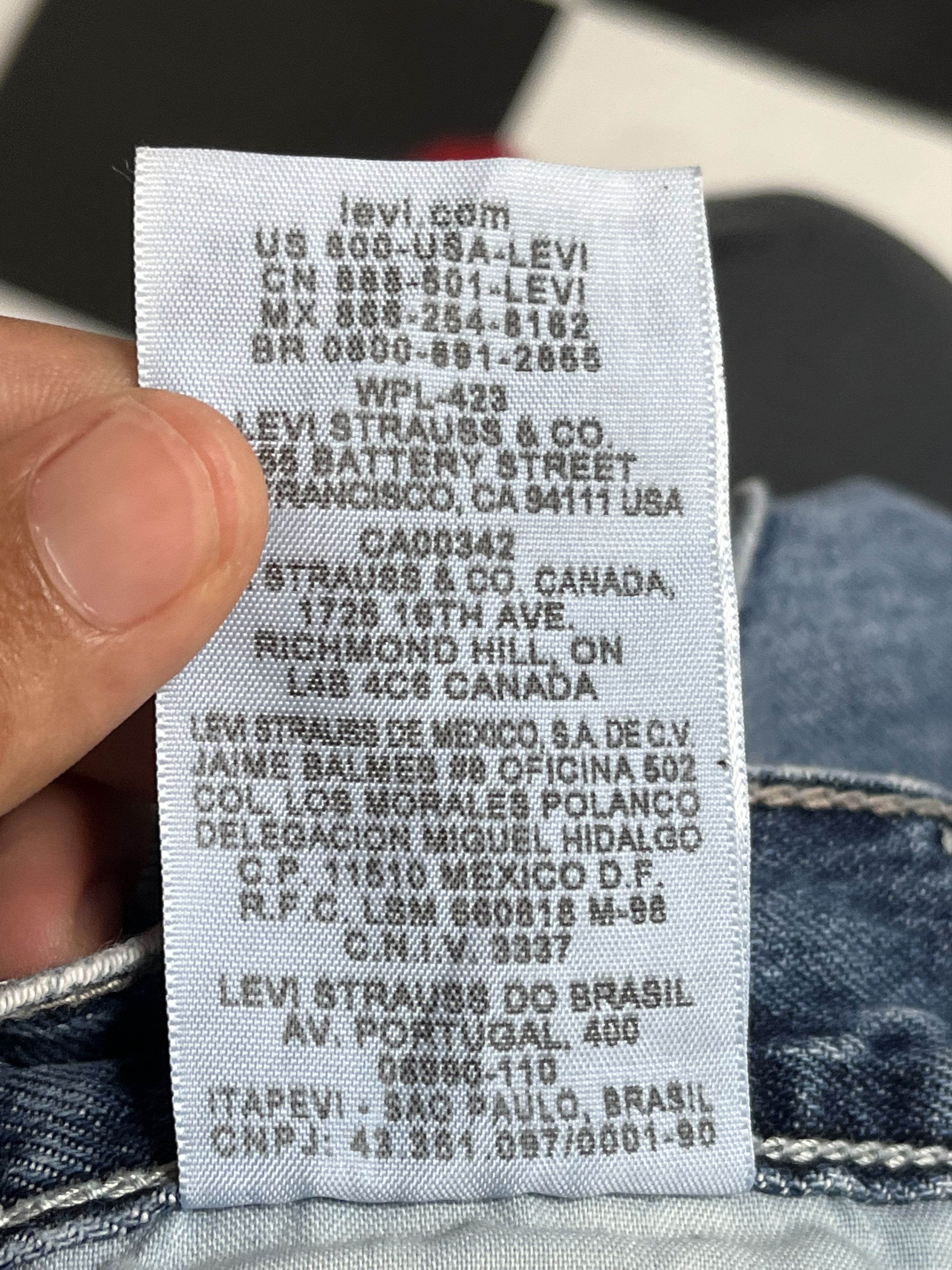 Levi's × Vintage Vintage Levis 513 Distressed Denim Jeans L236 Size US 28 / EU 44 - 13 Thumbnail