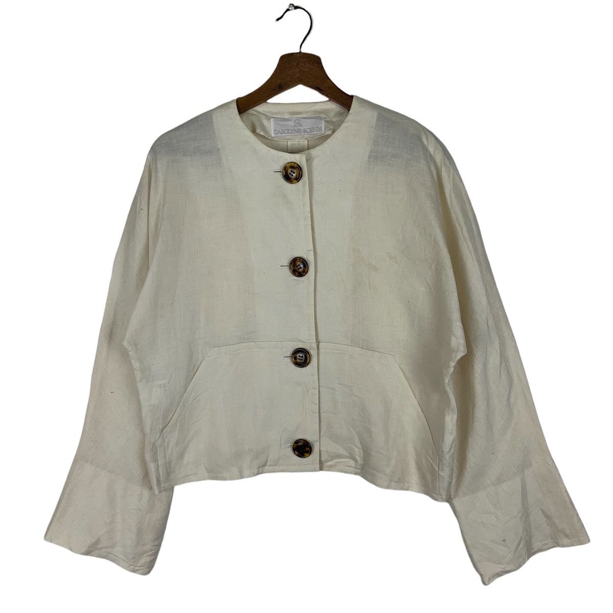 Other Vintage Carolyne Roehm Silk Button Shirt Size M / US 6-8 / IT 42-44 - 1 Thumbnail