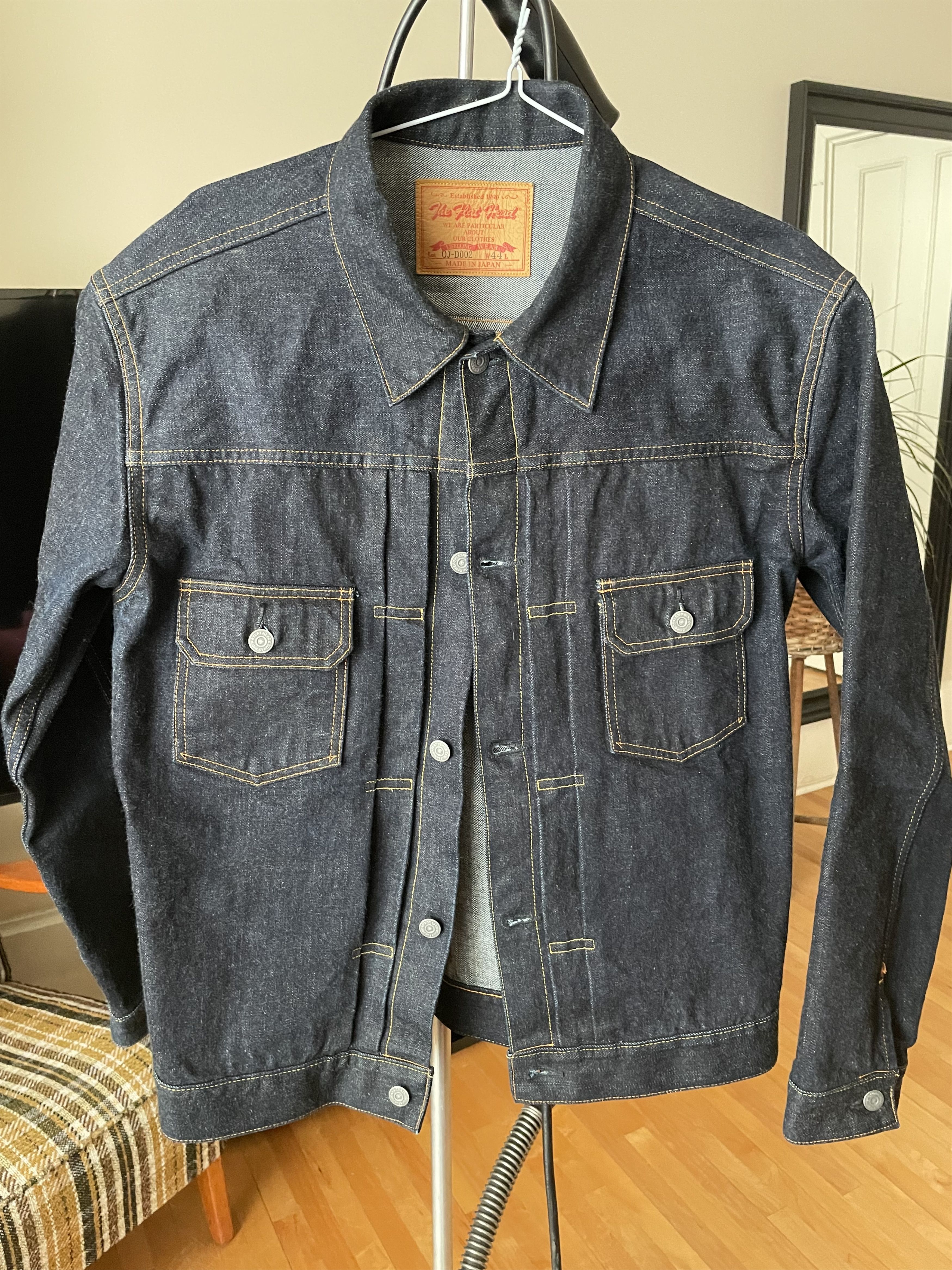 The Flat Head FNOJD002 Type II/2 Denim Jacket (50s) Grailed
