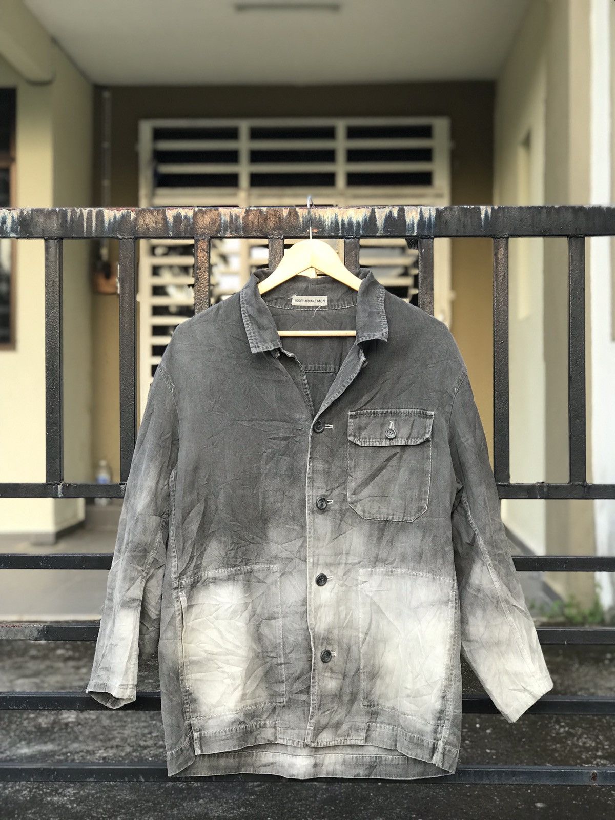 Men's Issey Miyake Denim Jackets | Grailed