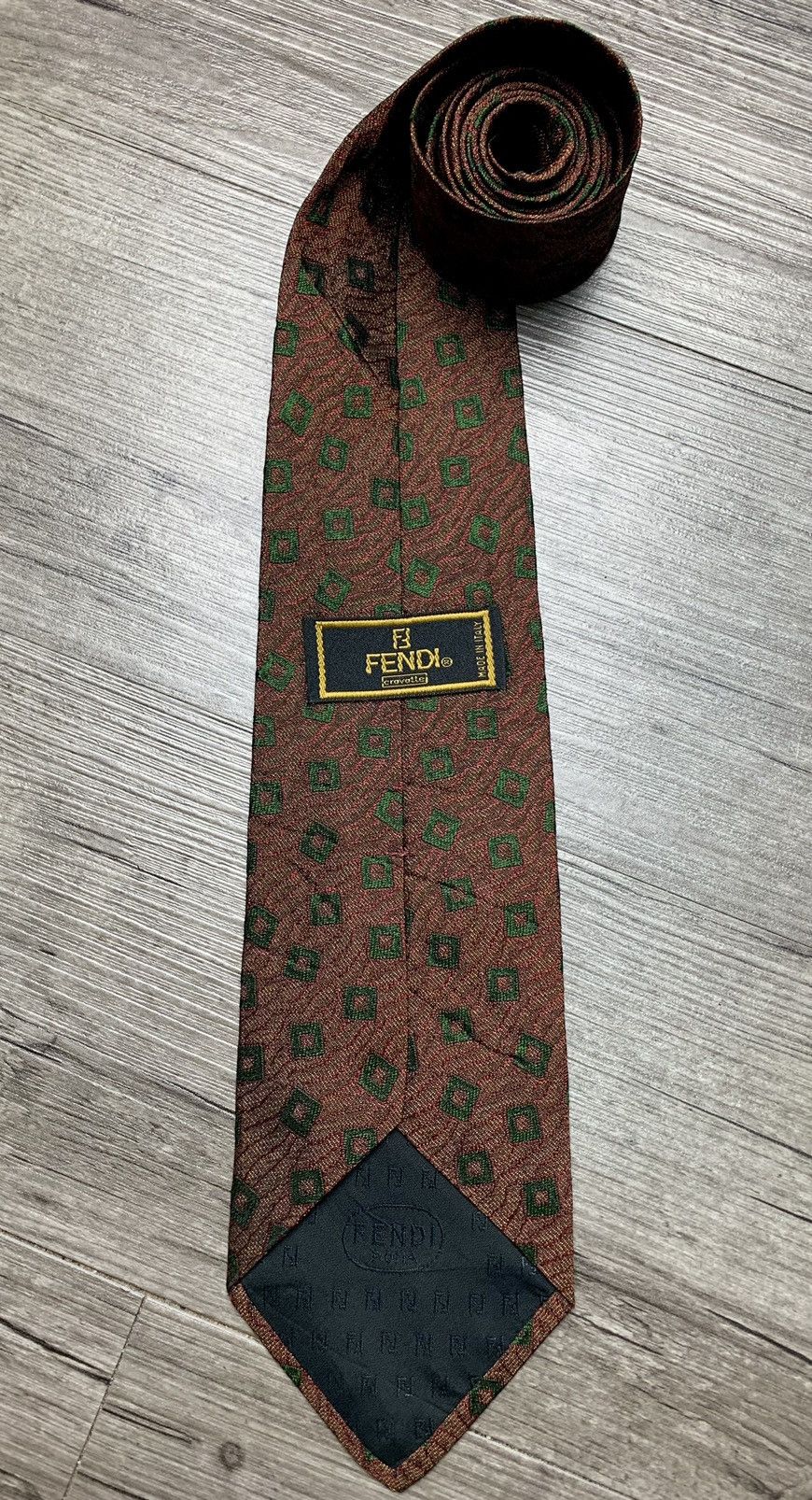 Fendi Fendi Tie Size ONE SIZE - 3 Thumbnail
