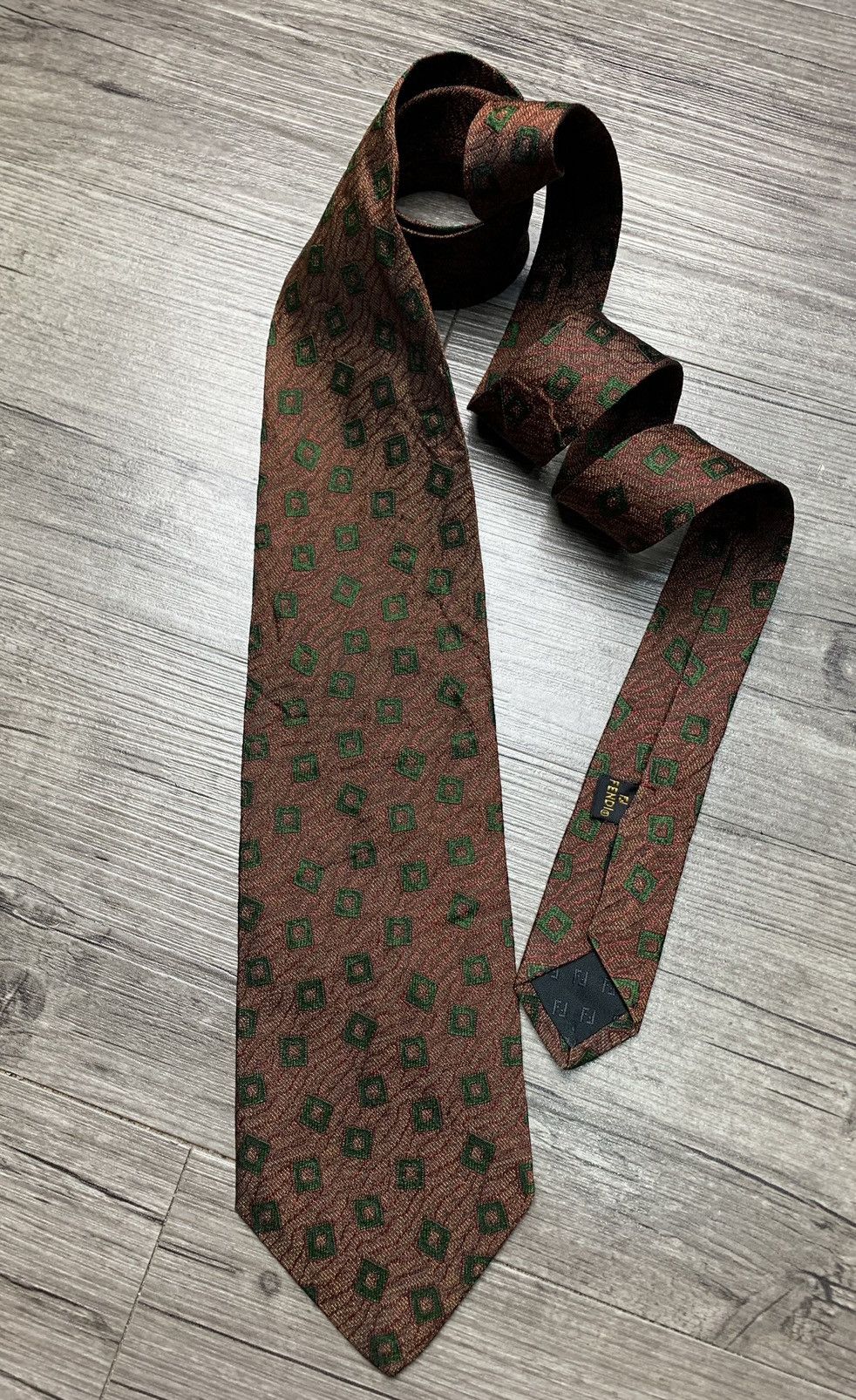 Fendi Fendi Tie Size ONE SIZE - 6 Thumbnail