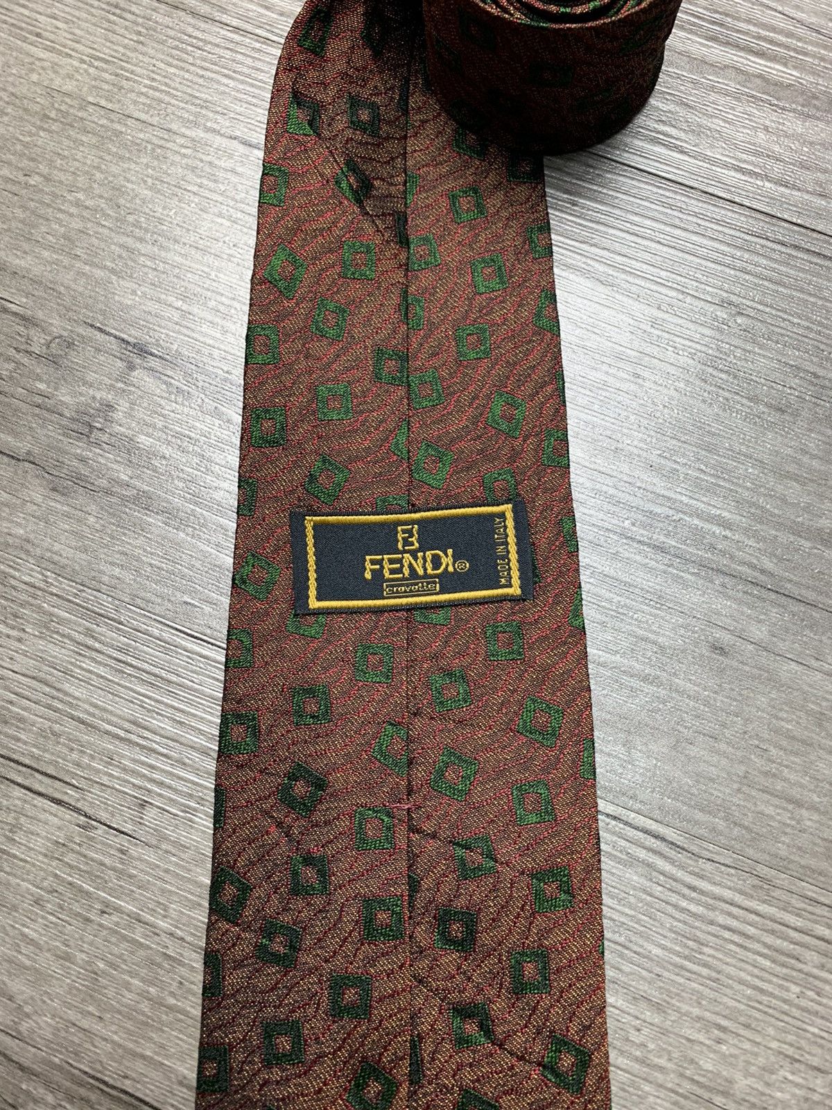 Fendi Fendi Tie Size ONE SIZE - 4 Thumbnail