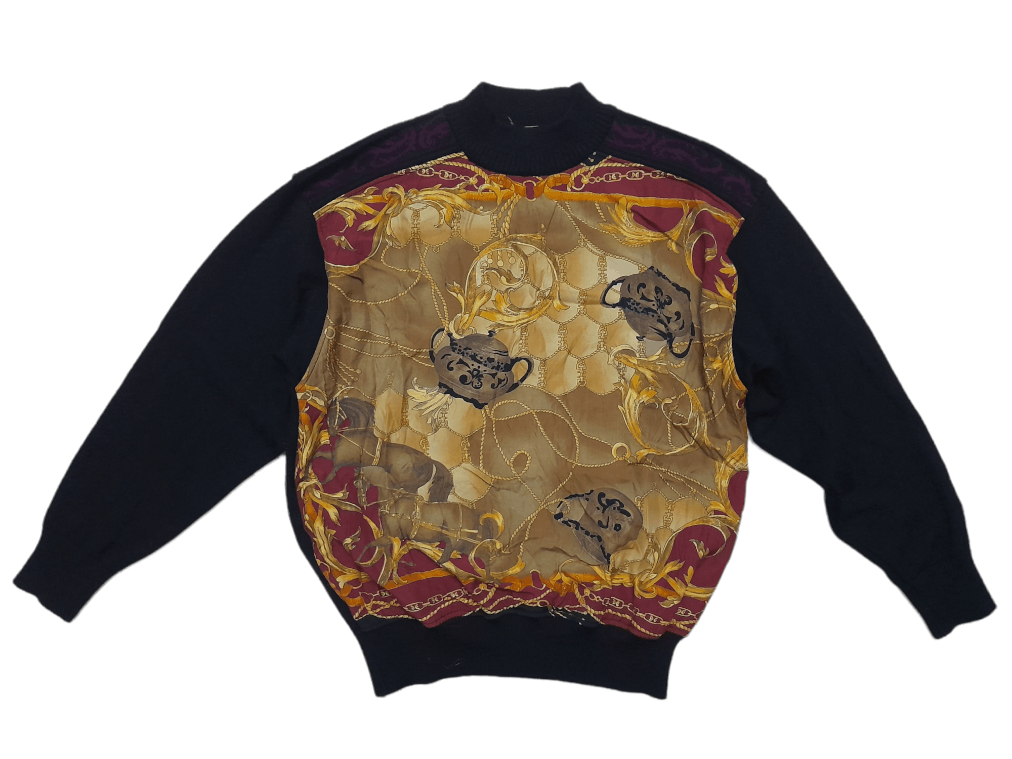 Versace Gianni Versace Knitwear Art (D965) Size US S / EU 44-46 / 1 - 1 Thumbnail