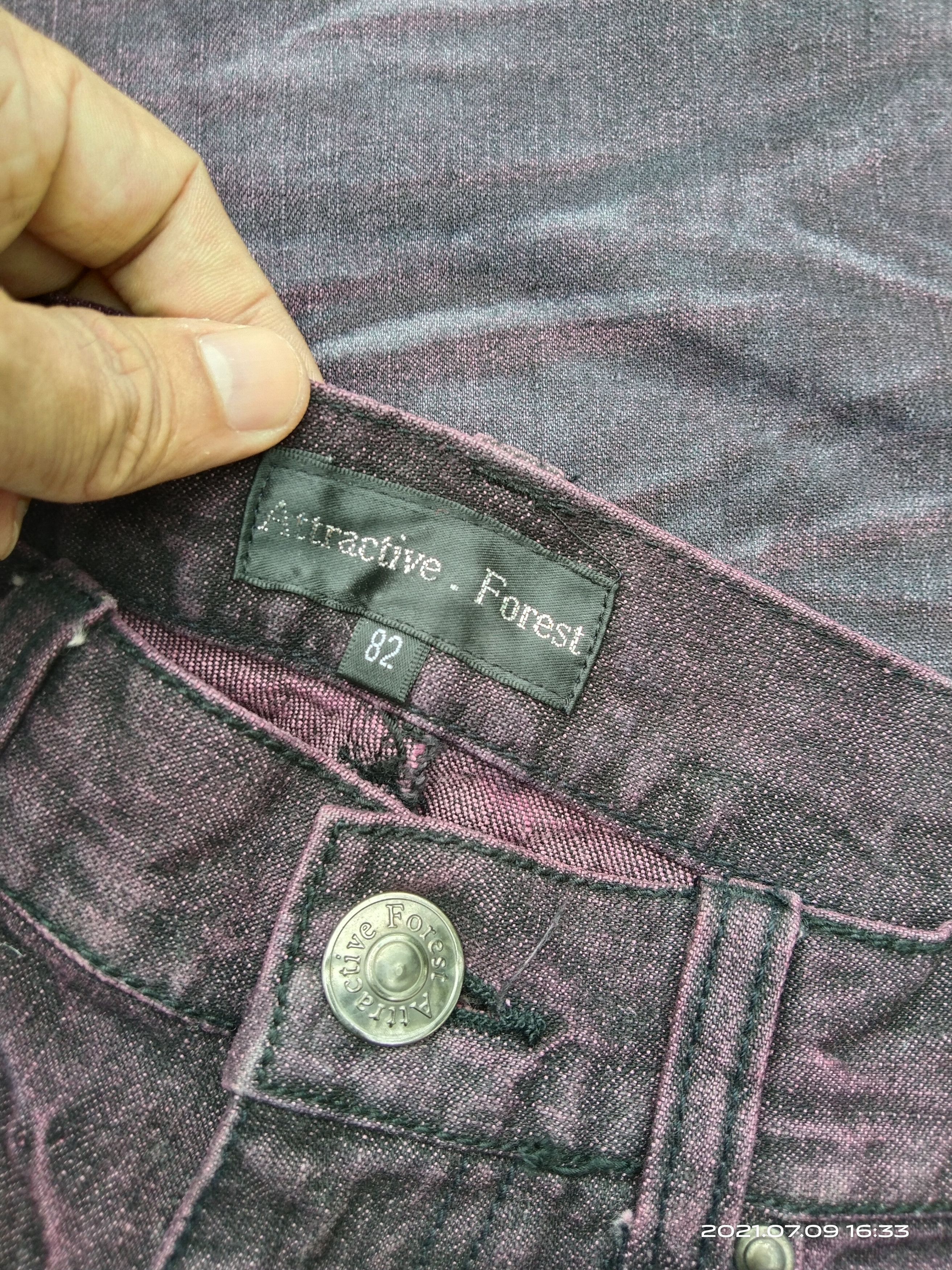 Japanese Brand JAPANESE BRAND DISTRESSED ATTRACTIVE-FOREST PANTS Size US 32 / EU 48 - 10 Thumbnail