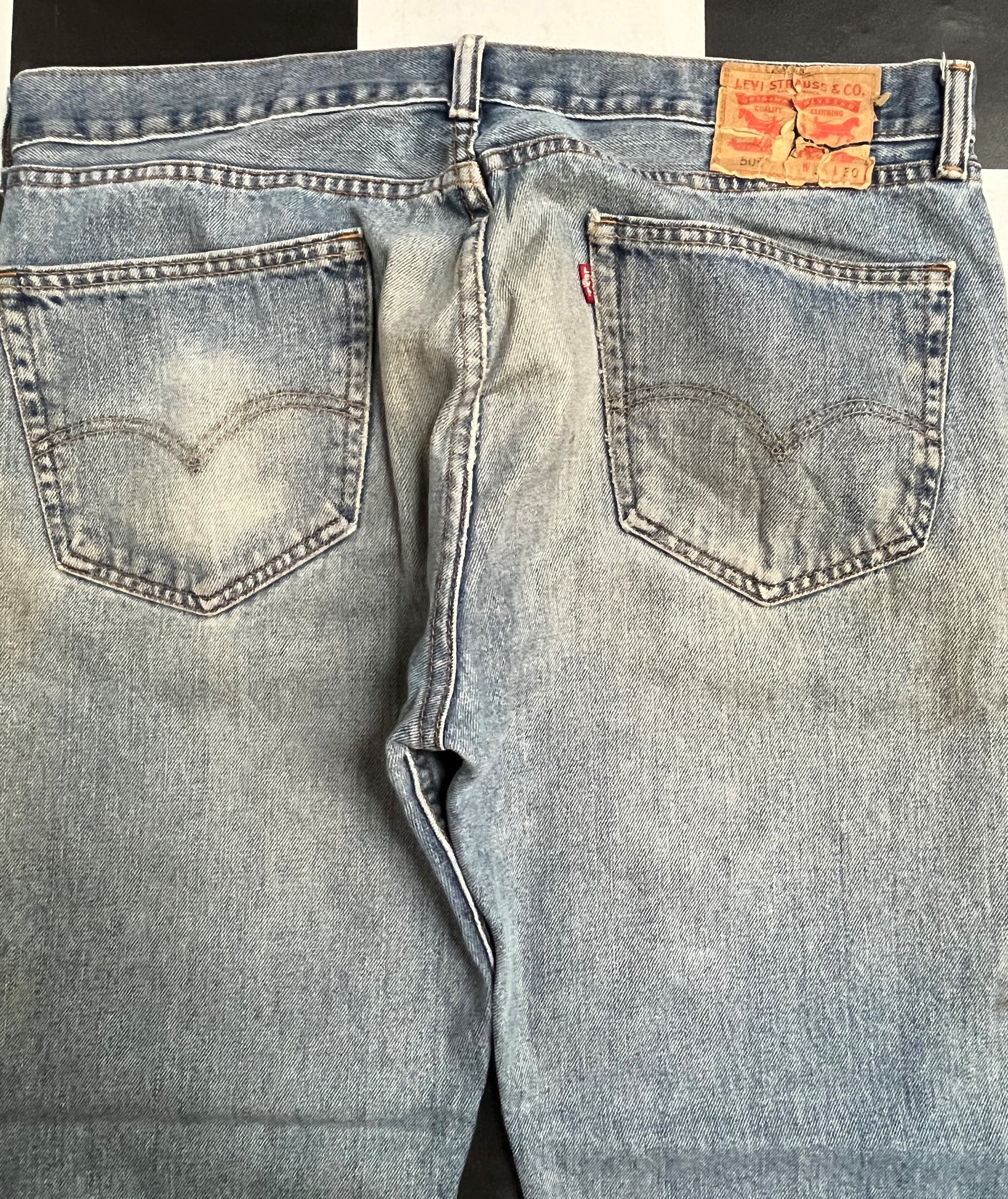 Levi's Vintage Levis 505 Blue Jeans - L258 Size US 36 / EU 52 - 8 Thumbnail