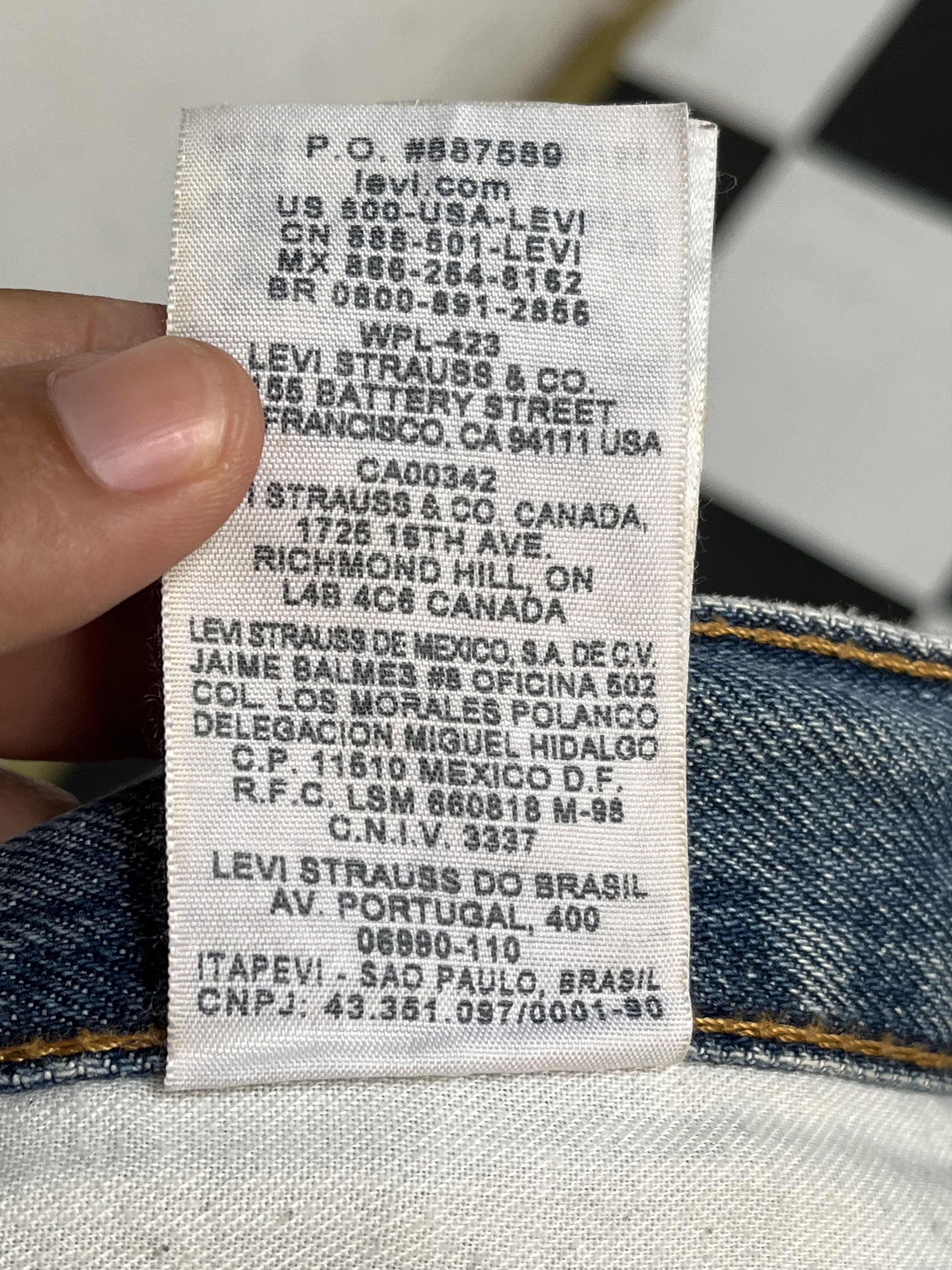Levi's Vintage Levis 505 Blue Jeans - L258 Size US 36 / EU 52 - 12 Thumbnail