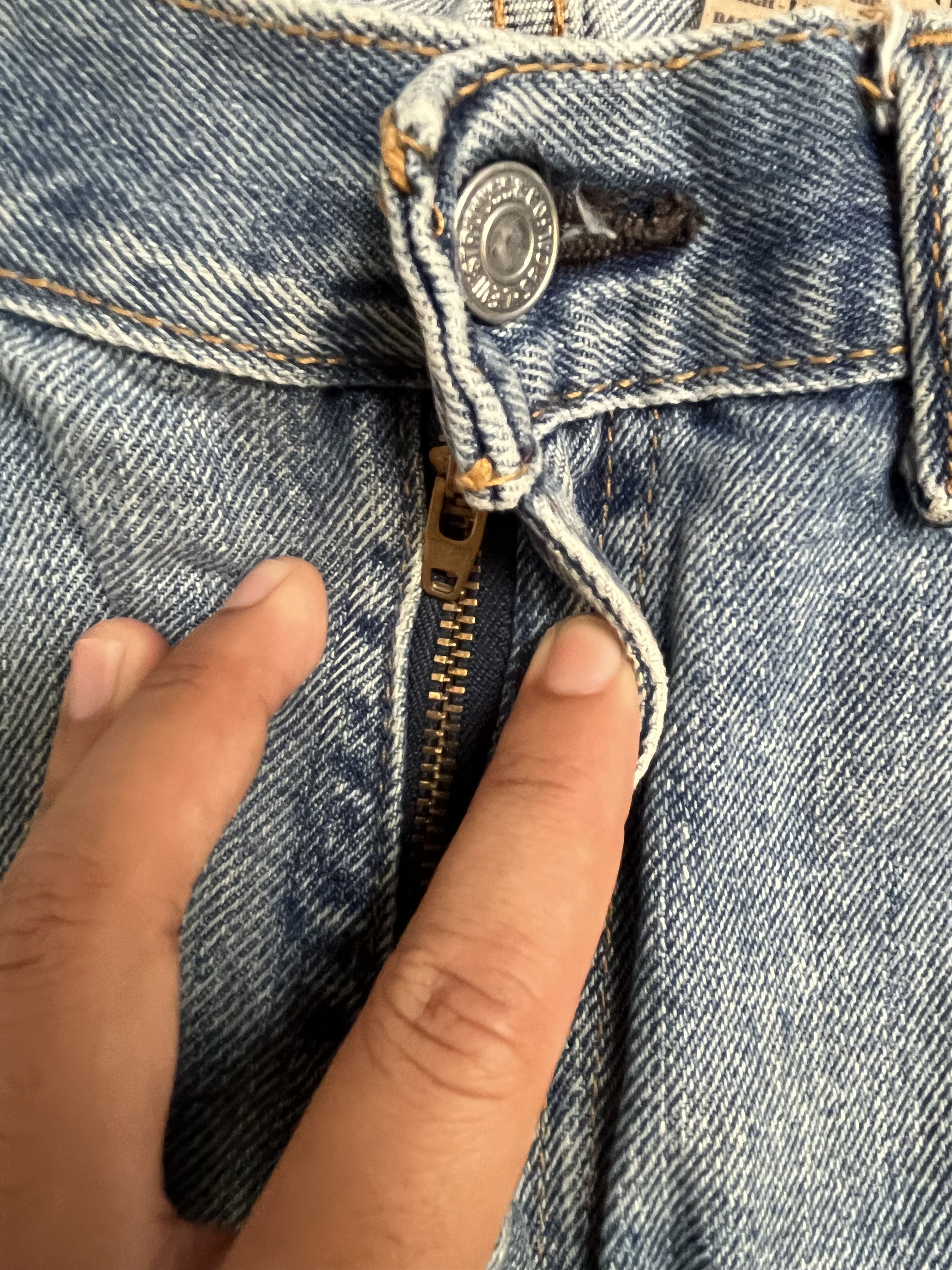 Levi's Vintage Levis 505 Blue Jeans - L258 Size US 36 / EU 52 - 5 Thumbnail