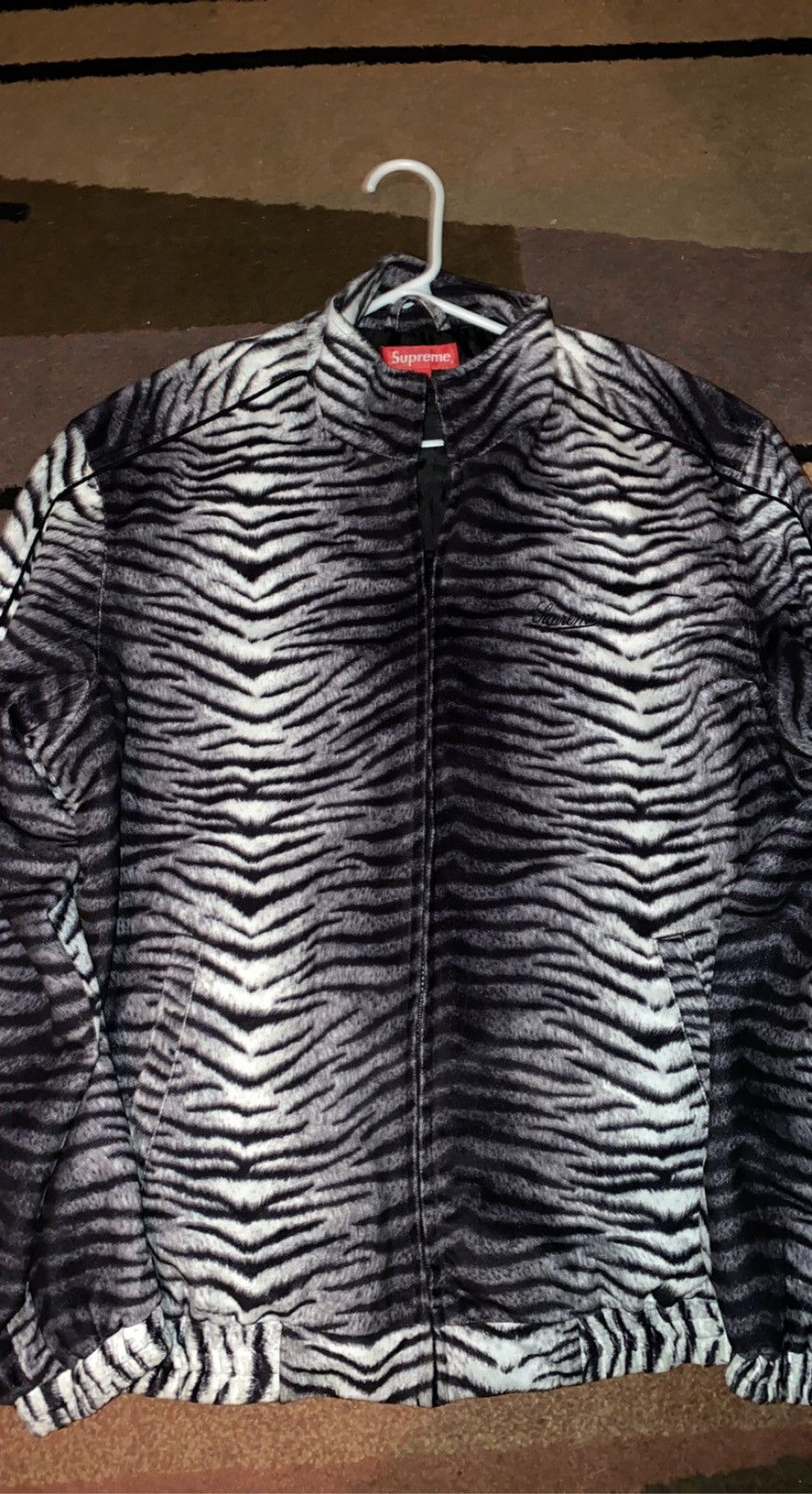 Supreme Tiger Stripe Track Jacket | Grailed