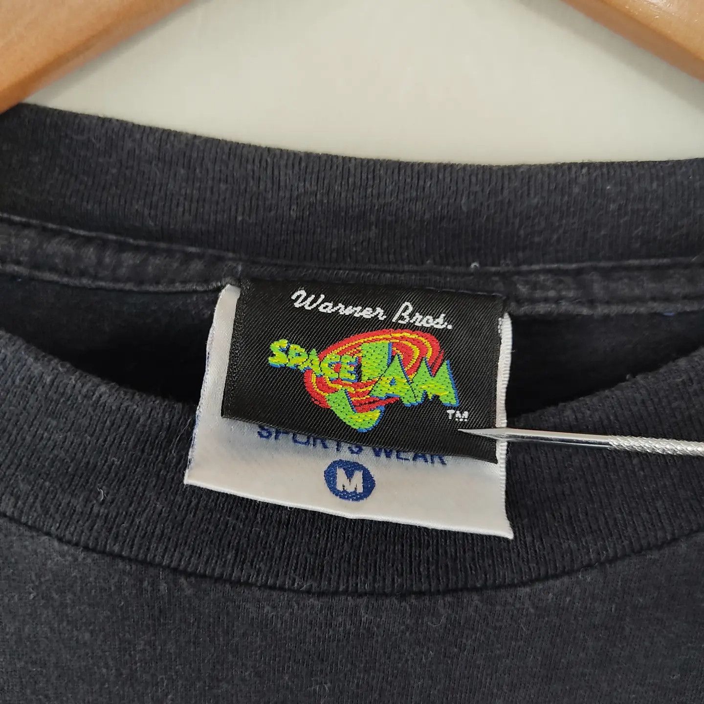 Vintage × Warner Bros 1996 Looney Tunes Space Jam TuneSquad Size US M / EU 48-50 / 2 - 2 Thumbnail