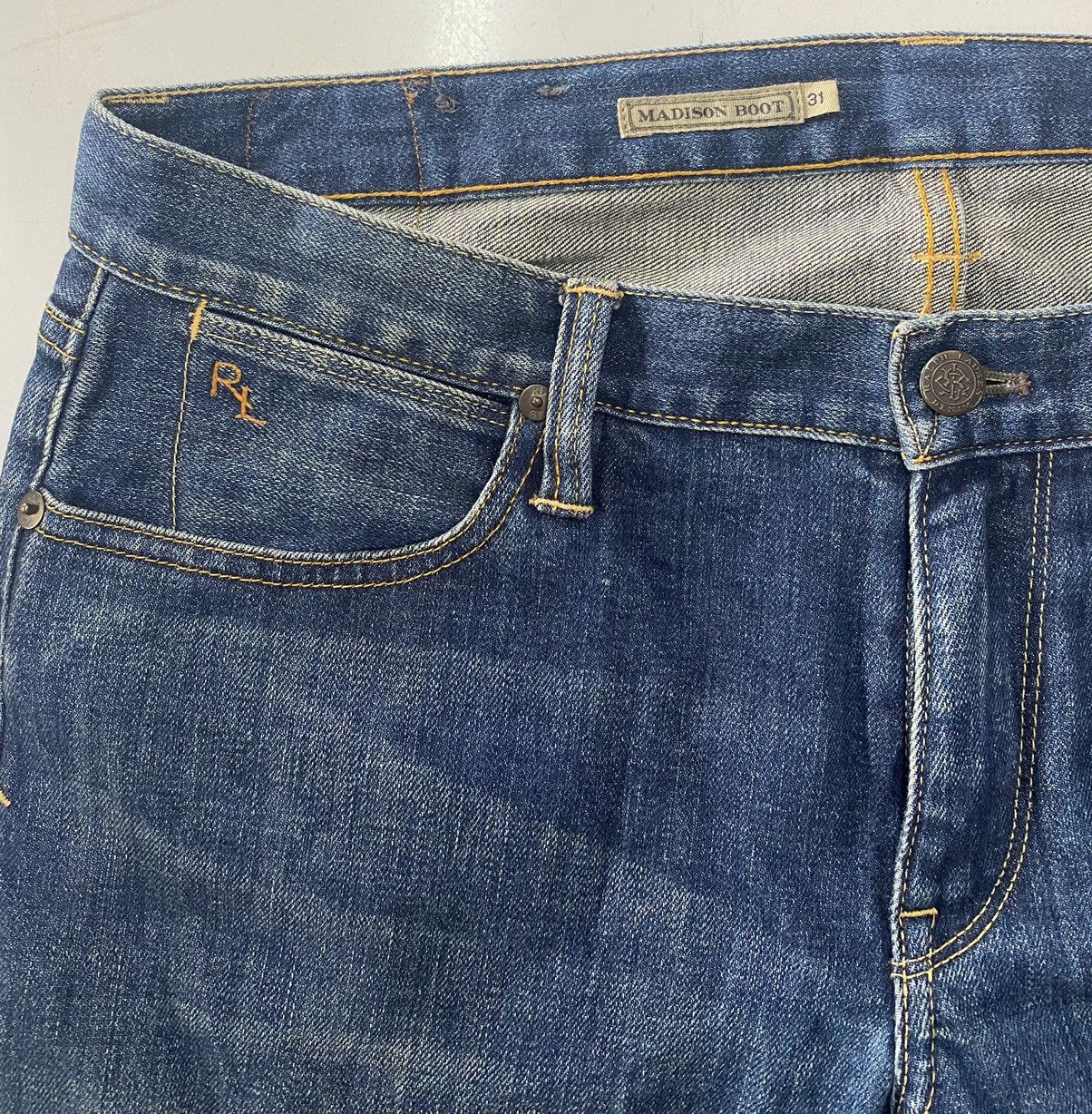 Ralph Lauren Ralph Lauren Flare Boot Cut Men Jeans Size US 35 - 9 Thumbnail