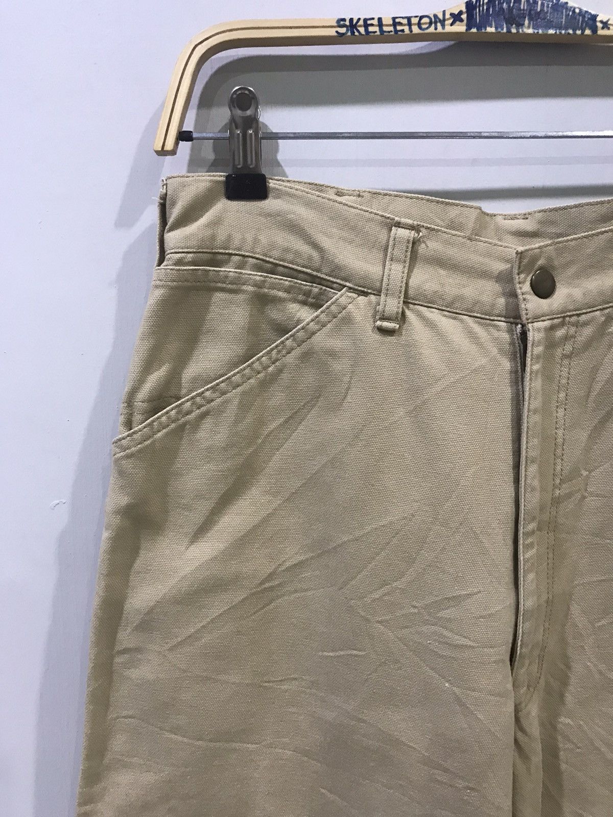Japanese Brand OCTOPUS ARMY Japan Duck Canvas Multipockets Carpenter Pant Size US 30 / EU 46 - 3 Thumbnail