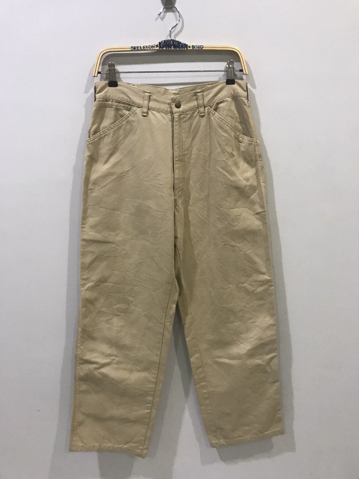 Japanese Brand OCTOPUS ARMY Japan Duck Canvas Multipockets Carpenter Pant Size US 30 / EU 46 - 1 Thumbnail