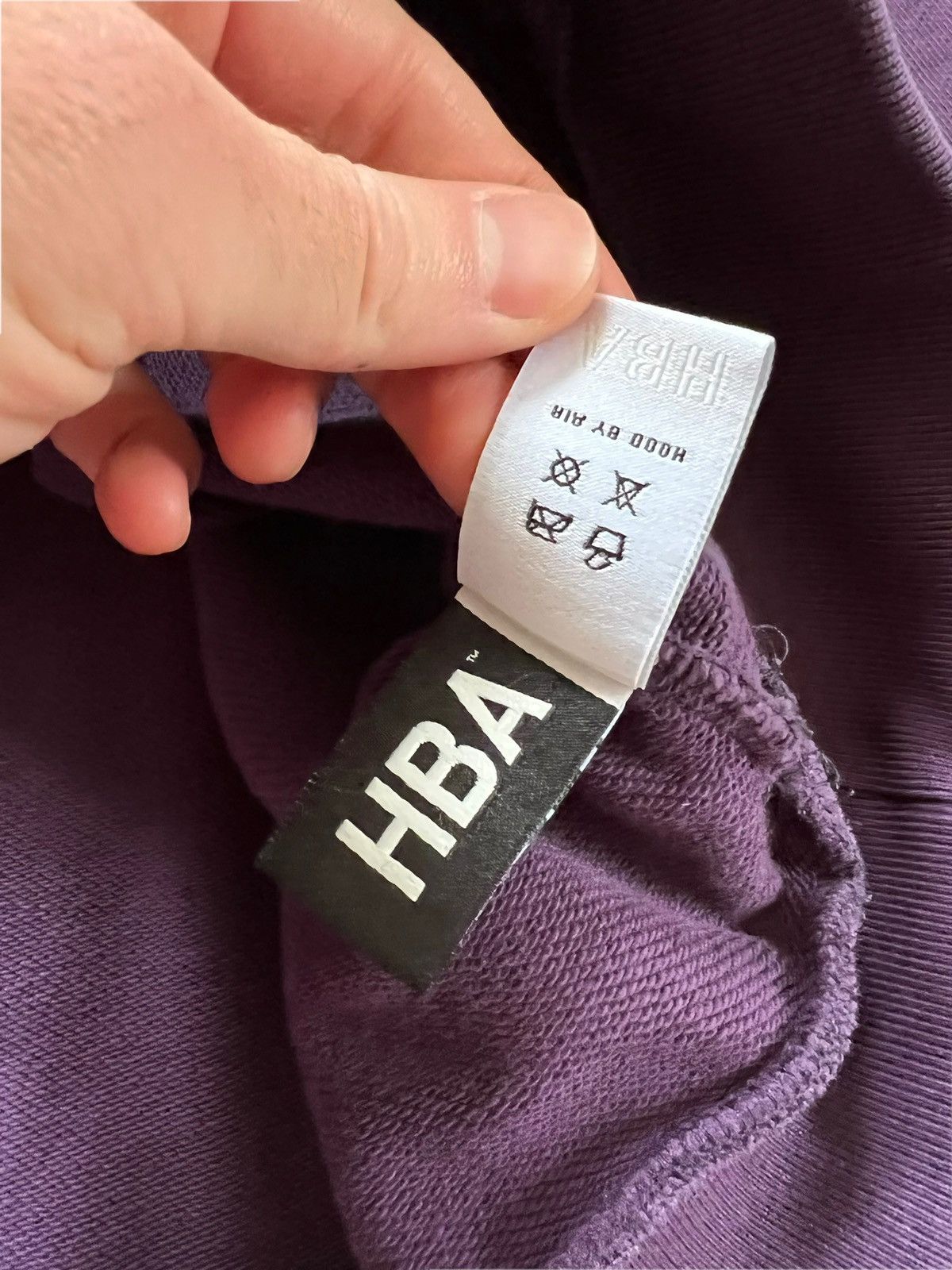 Hood By Air Purple Hoodie Size US XL / EU 56 / 4 - 7 Thumbnail