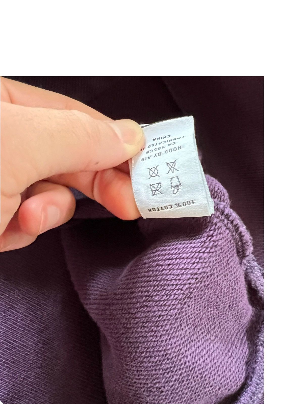 Hood By Air Purple Hoodie Size US XL / EU 56 / 4 - 9 Thumbnail