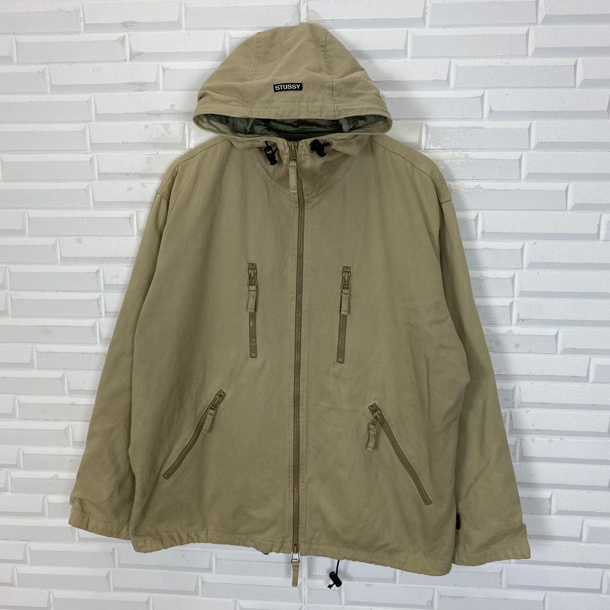 Stussy STUSSY MULTI POCKET HOODIE JACKET NICE DESIGN Size US S / EU 44-46 / 1 - 4 Thumbnail
