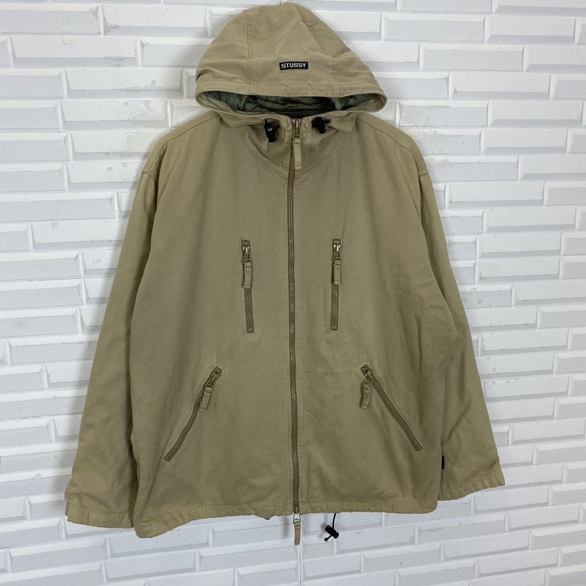 Stussy STUSSY MULTI POCKET HOODIE JACKET NICE DESIGN Size US S / EU 44-46 / 1 - 3 Thumbnail