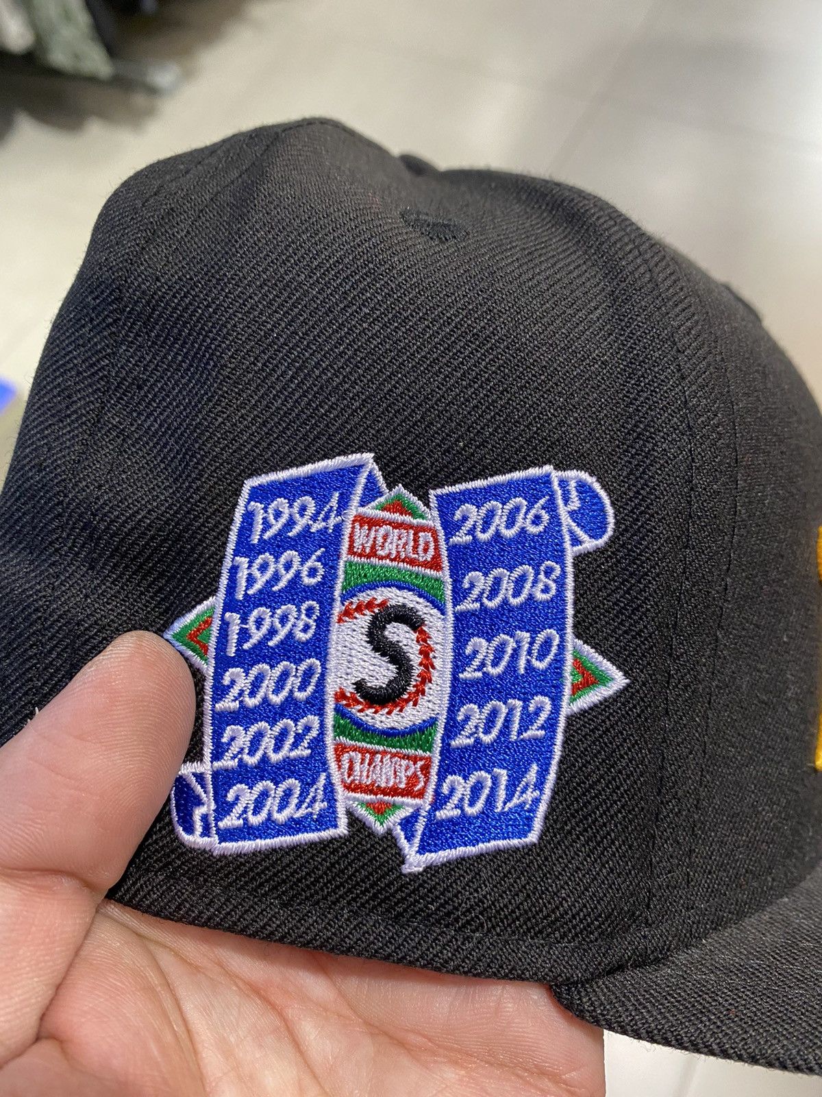 New Era × Supreme Supreme new era Hebrew S Logo 7 5/8 fog essential Size ONE SIZE - 2 Thumbnail