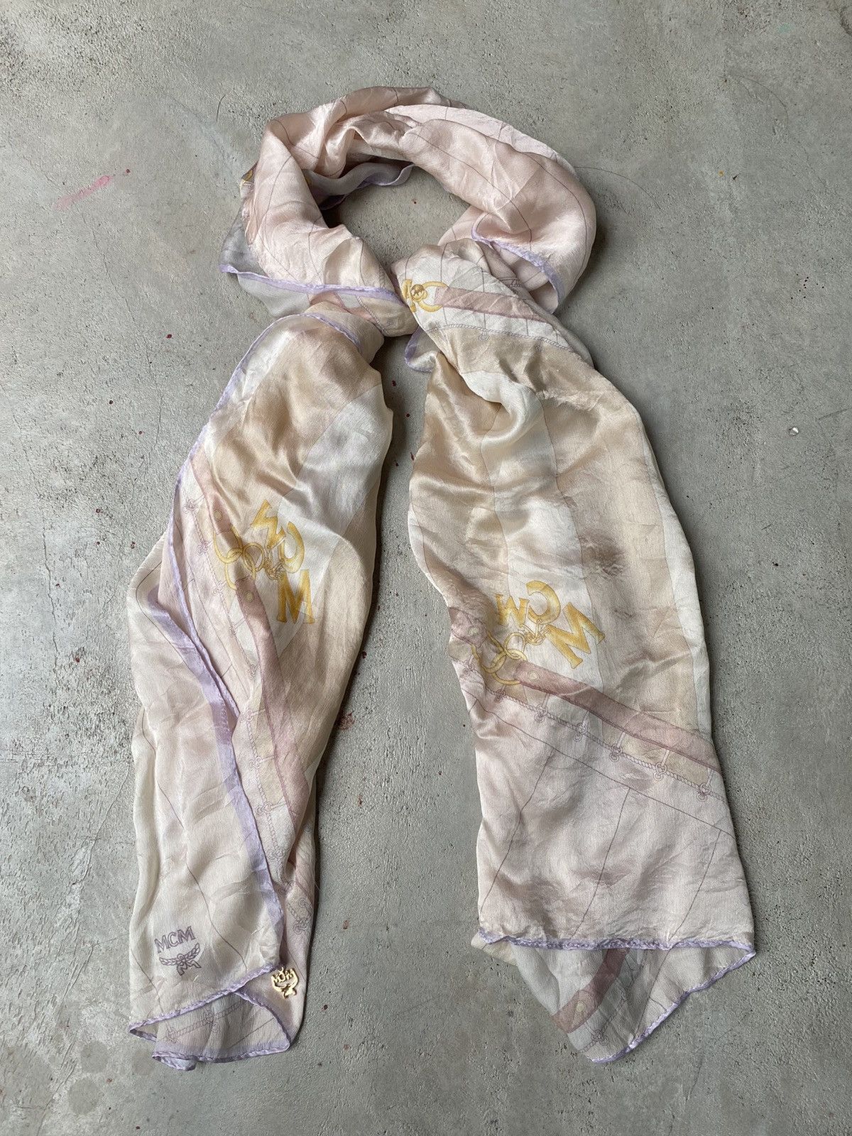 MCM 💸BINDINGOFFER💸Vintage Mcm Silk Scarf Size ONE SIZE - 1 Thumbnail