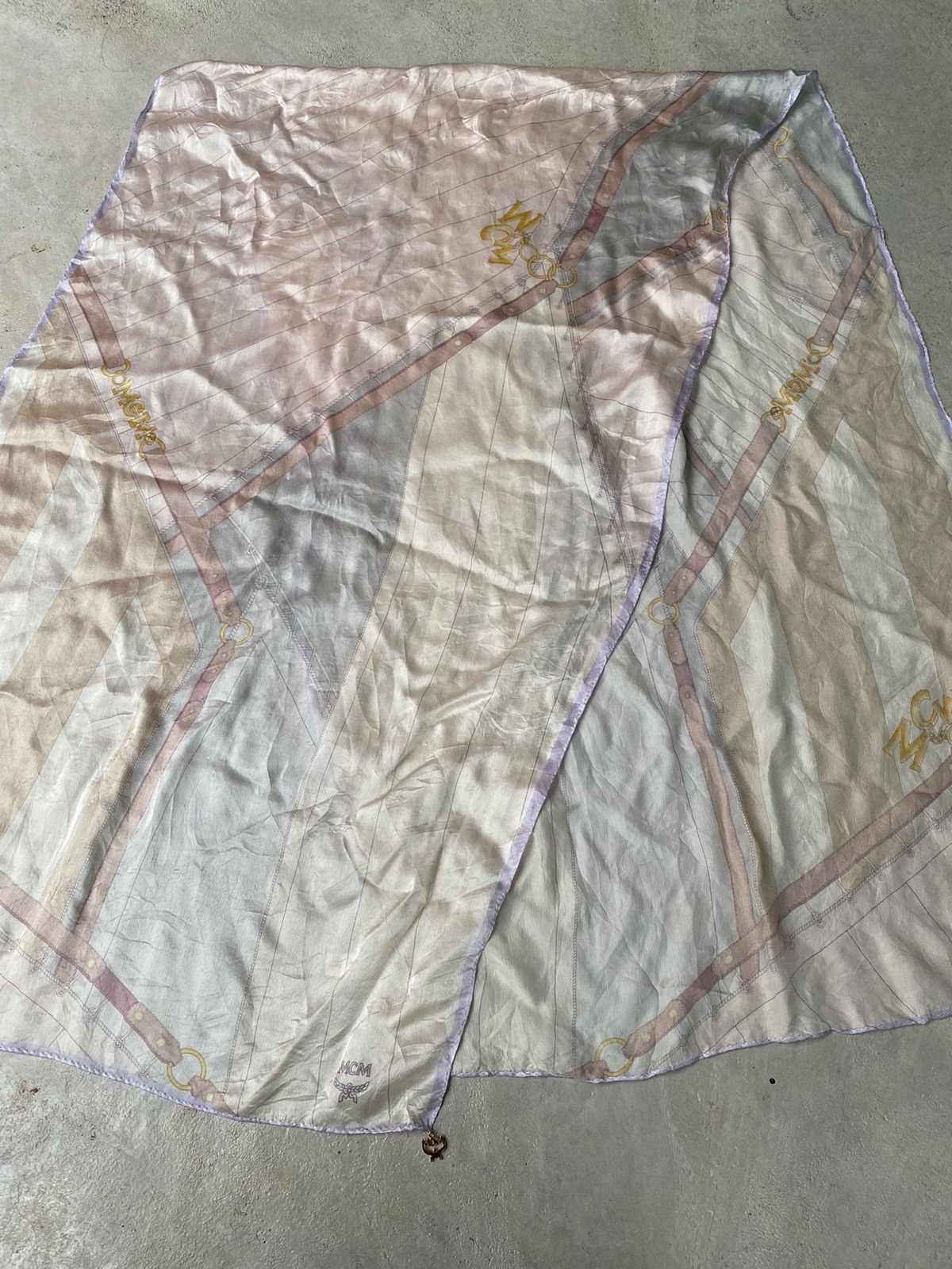 MCM 💸BINDINGOFFER💸Vintage Mcm Silk Scarf Size ONE SIZE - 3 Thumbnail