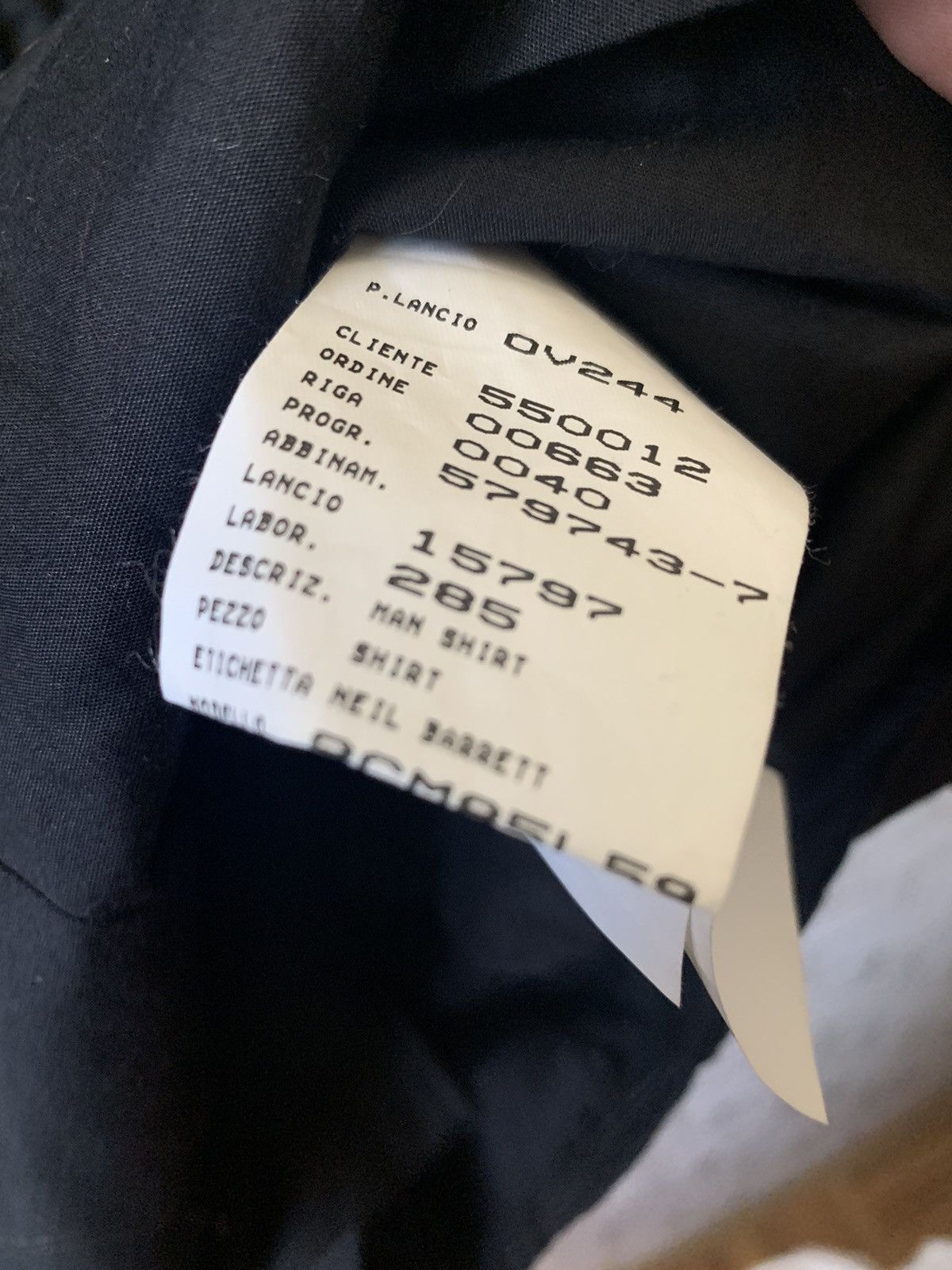 Neil Barrett Neil Barrett black shirt Size US XL / EU 56 / 4 - 5 Thumbnail