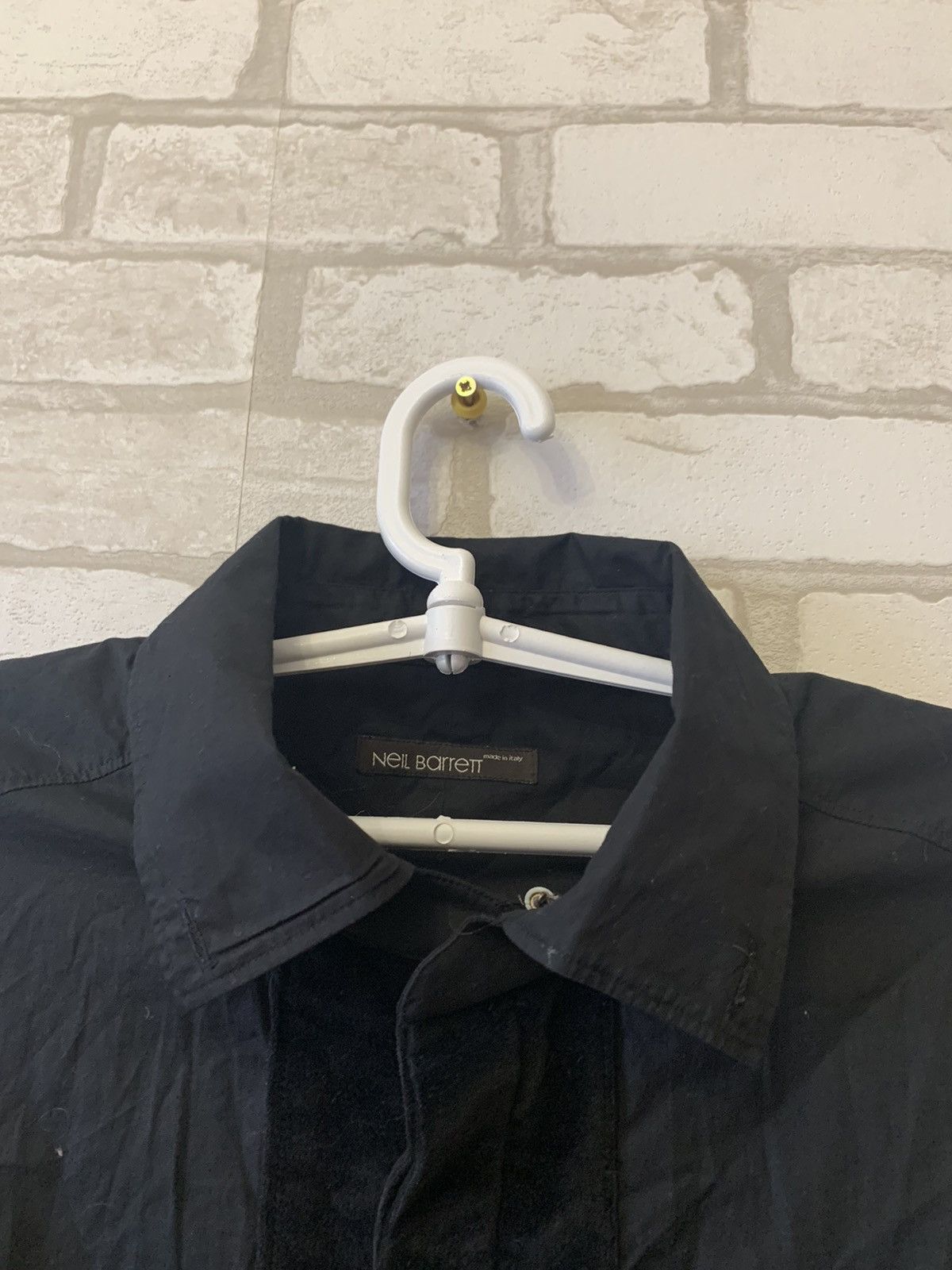 Neil Barrett Neil Barrett black shirt Size US XL / EU 56 / 4 - 3 Thumbnail