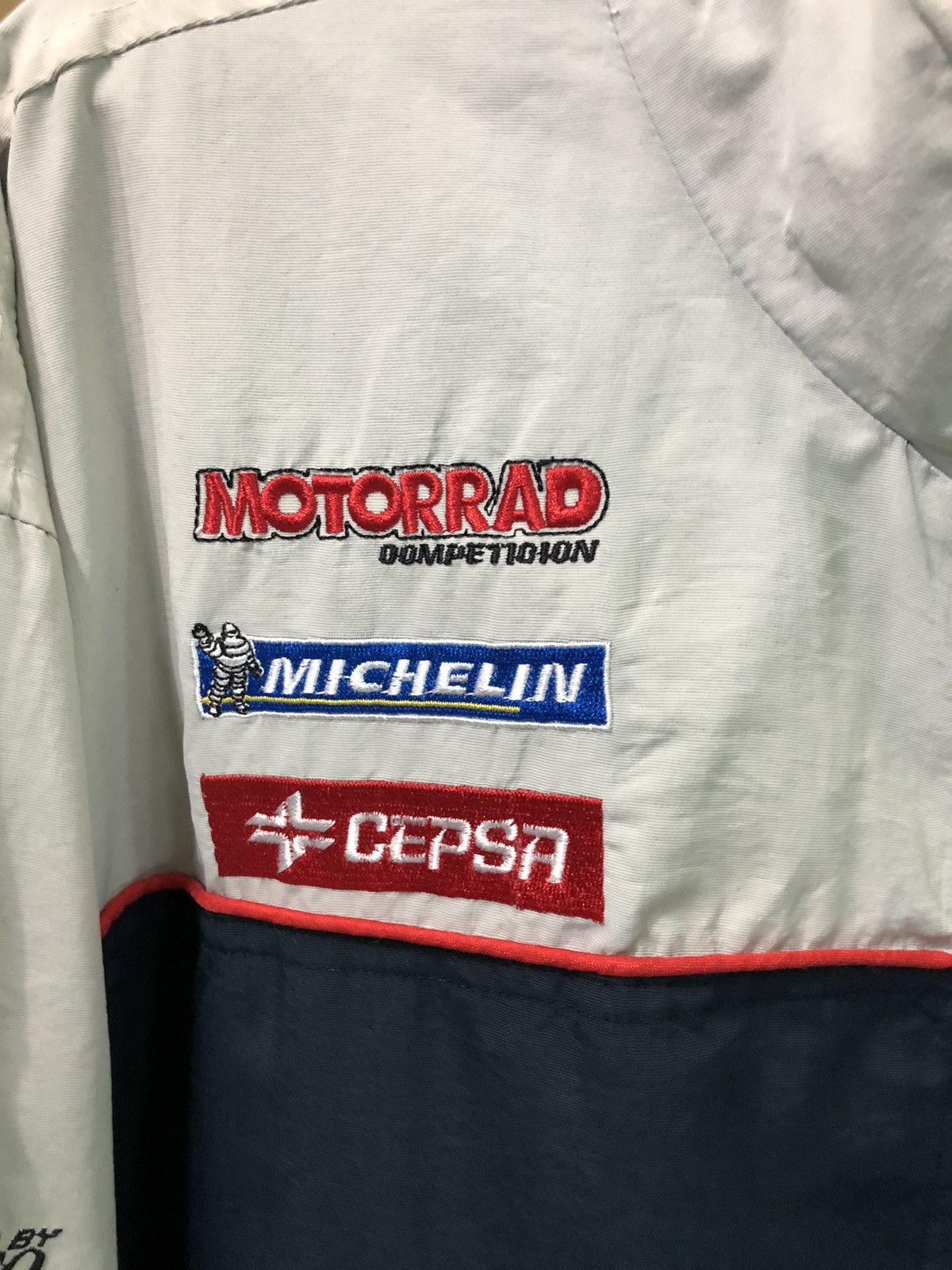 BMW Vintage BMW Motorrad Espana Racing Jacket Size US XL / EU 56 / 4 - 4 Thumbnail
