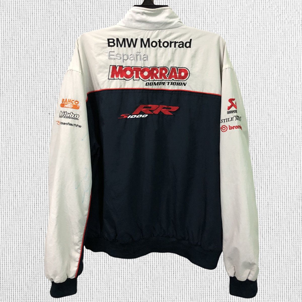 BMW Vintage BMW Motorrad Espana Racing Jacket Size US XL / EU 56 / 4 - 1 Thumbnail