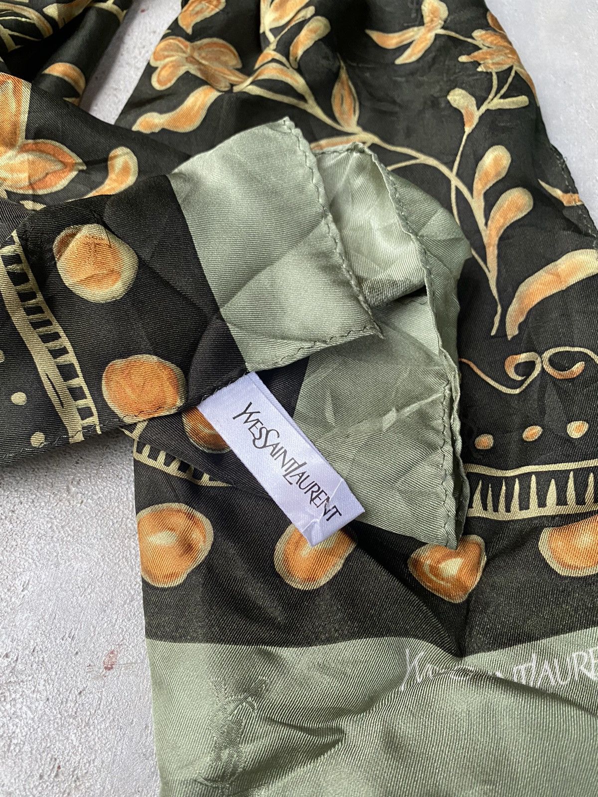 Other 💸BINDINGOFFER💸Vintage YSL silk scarf Size ONE SIZE - 3 Thumbnail